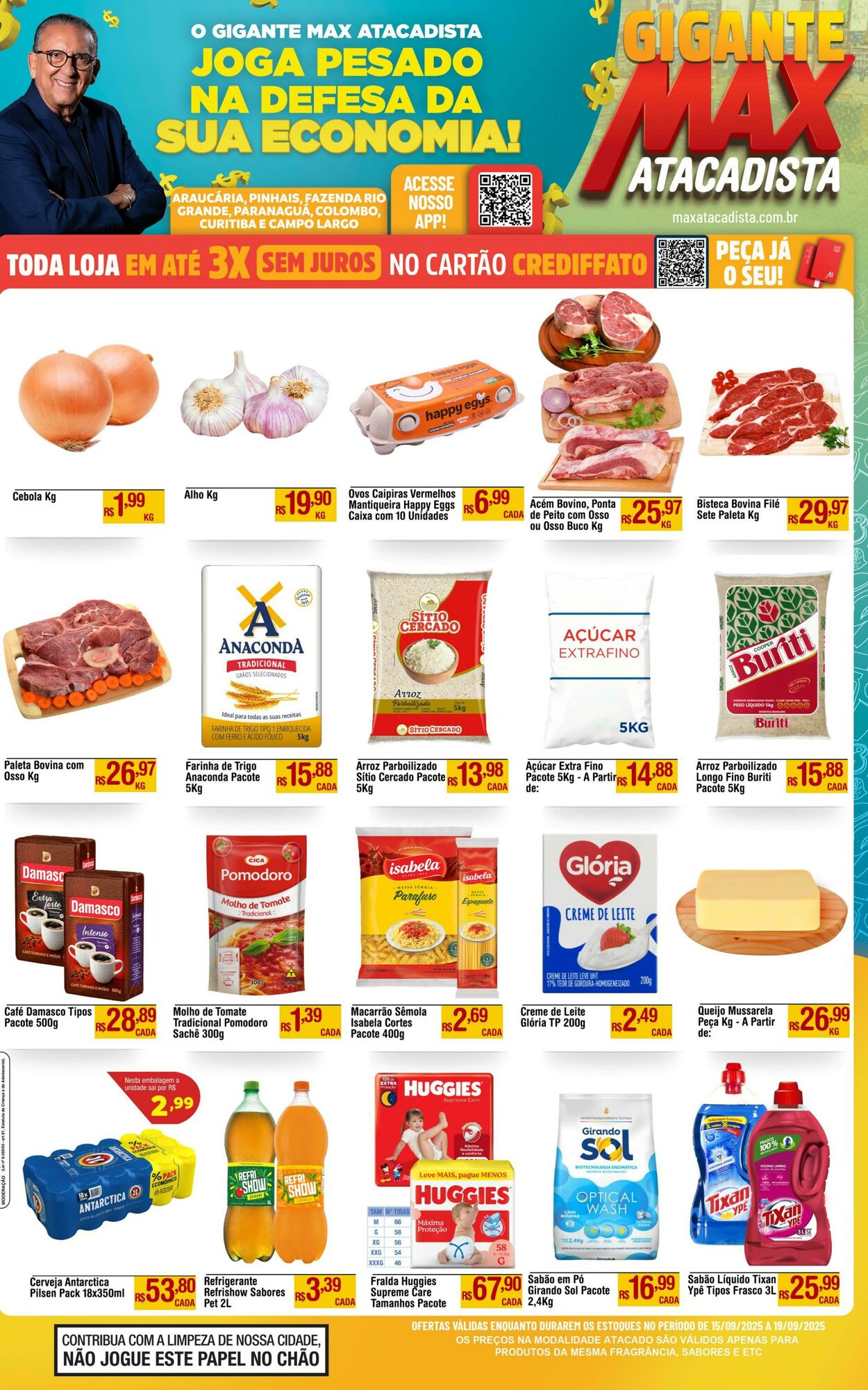 Folheto Max Atacadista 15.09.2025 - 20.09.2025