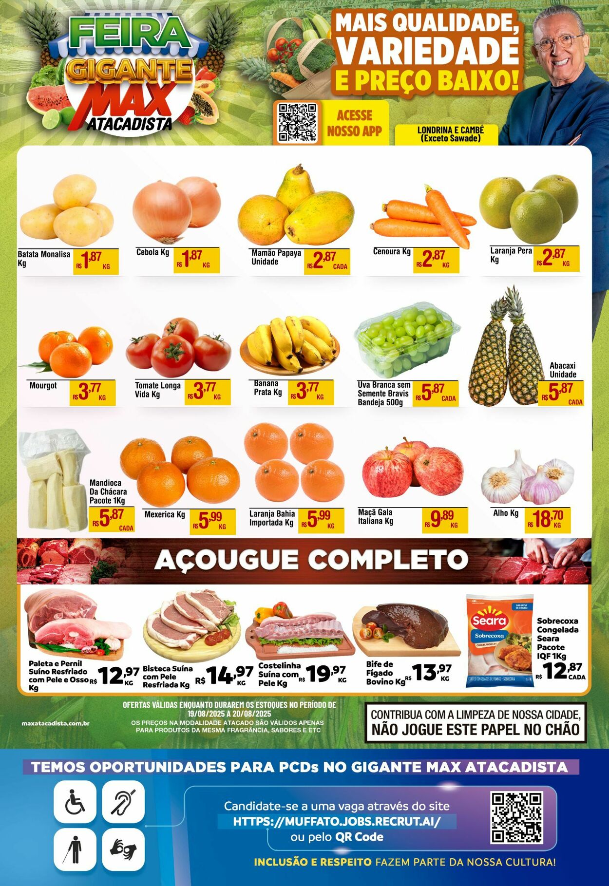 Folheto Max Atacadista 18.08.2025 - 23.08.2025