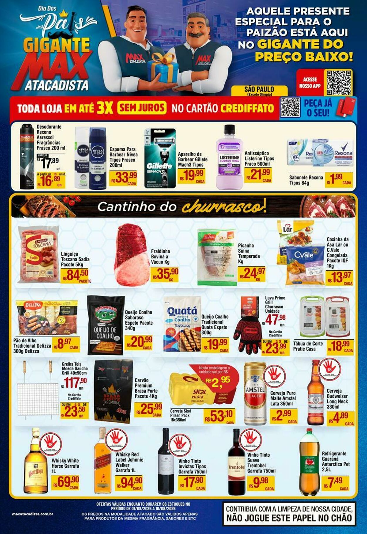 Folheto Max Atacadista 04.08.2025 - 09.08.2025
