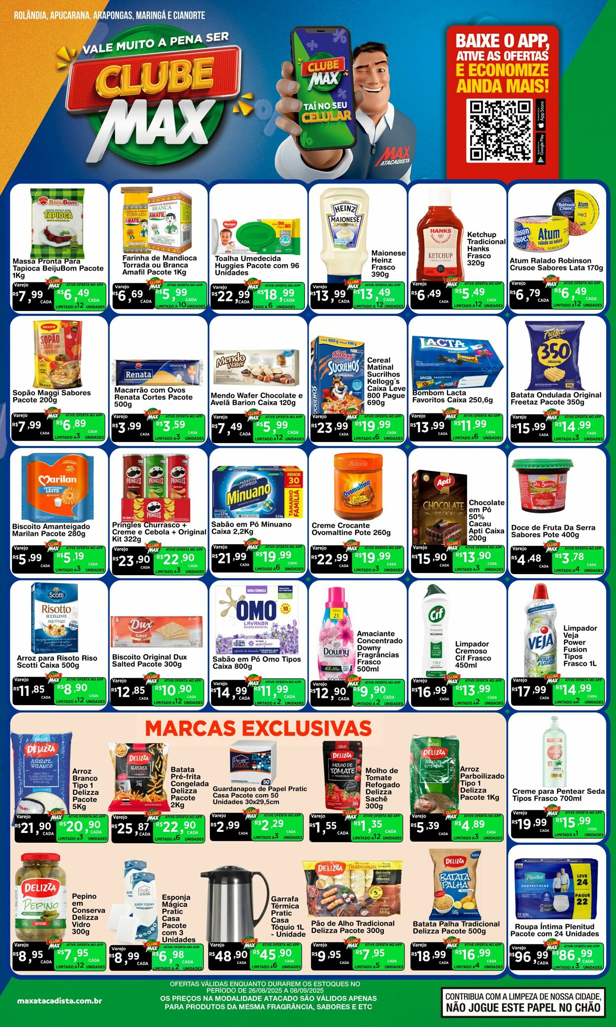 Folheto Max Atacadista 25.08.2025 - 30.08.2025
