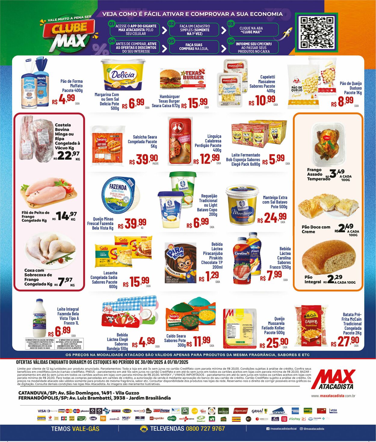 Folheto Max Atacadista 29.09.2025 - 04.10.2025