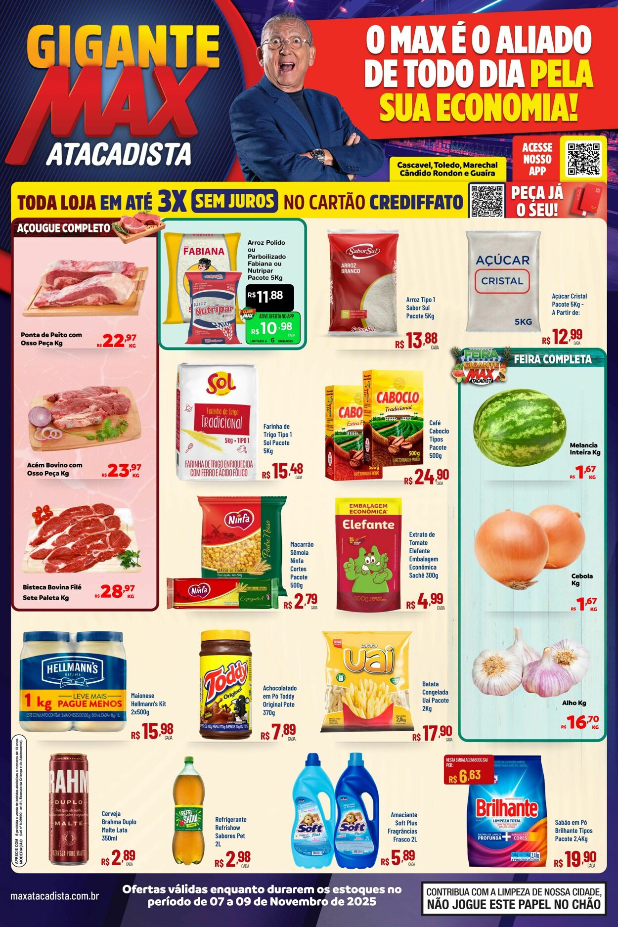 Folheto Max Atacadista 03.11.2025 - 08.11.2025