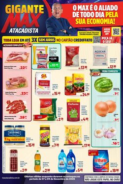 Folheto Max Atacadista 03.11.2025 - 08.11.2025