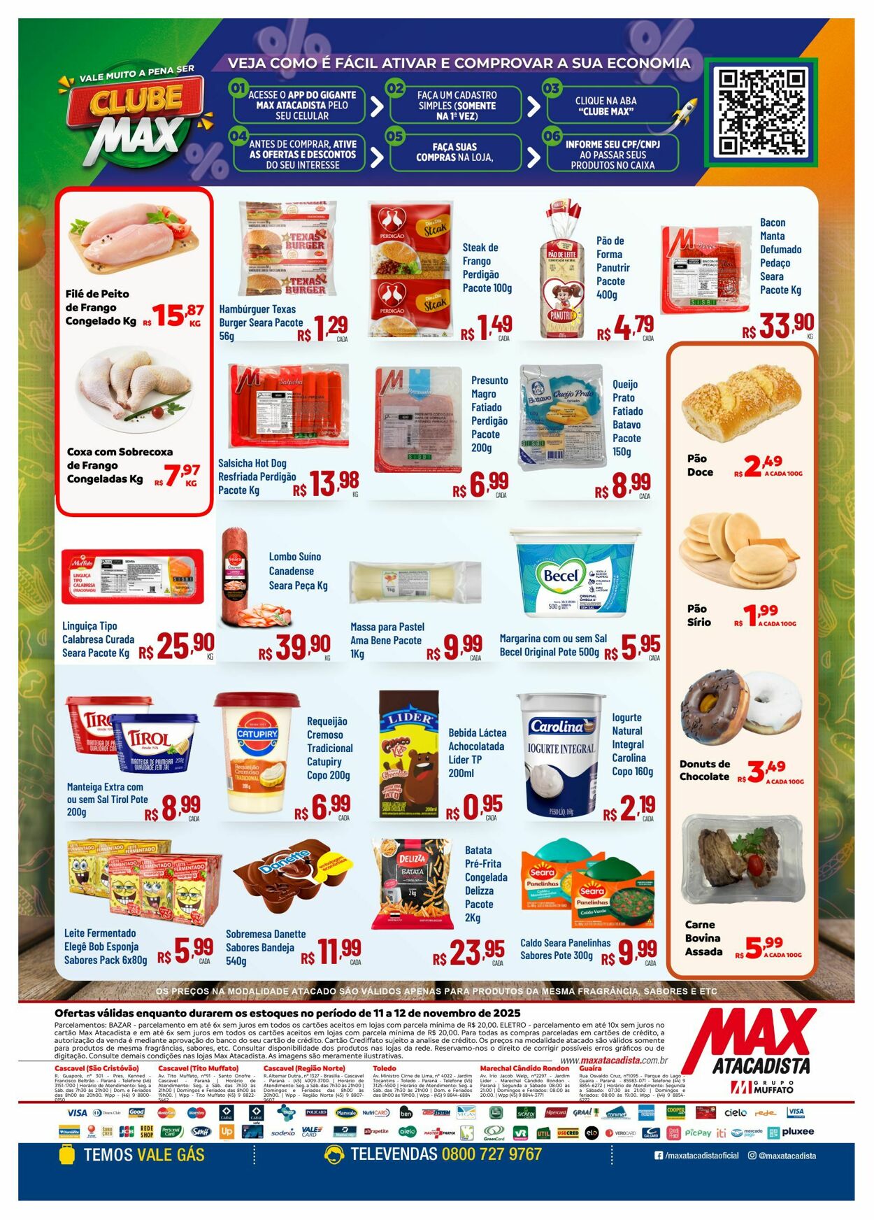 Folheto Max Atacadista 10.11.2025 - 15.11.2025
