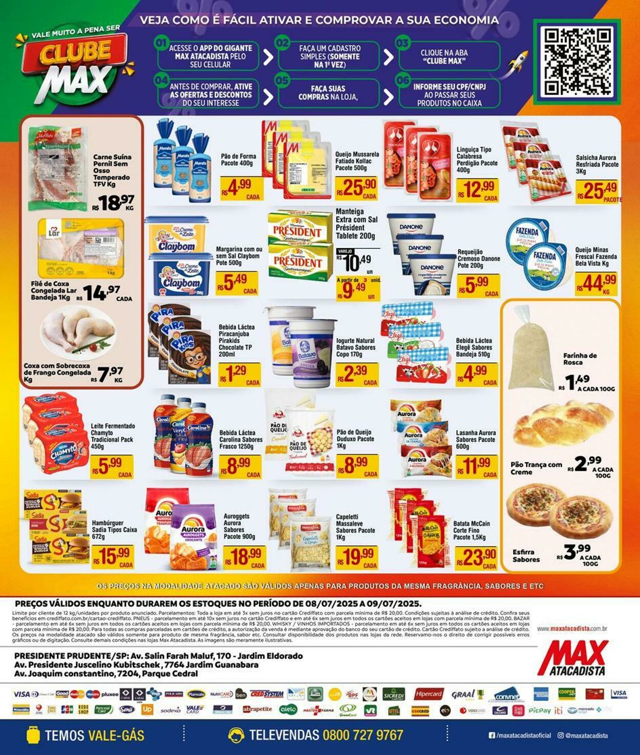 Folheto Max Atacadista 07.07.2025 - 12.07.2025
