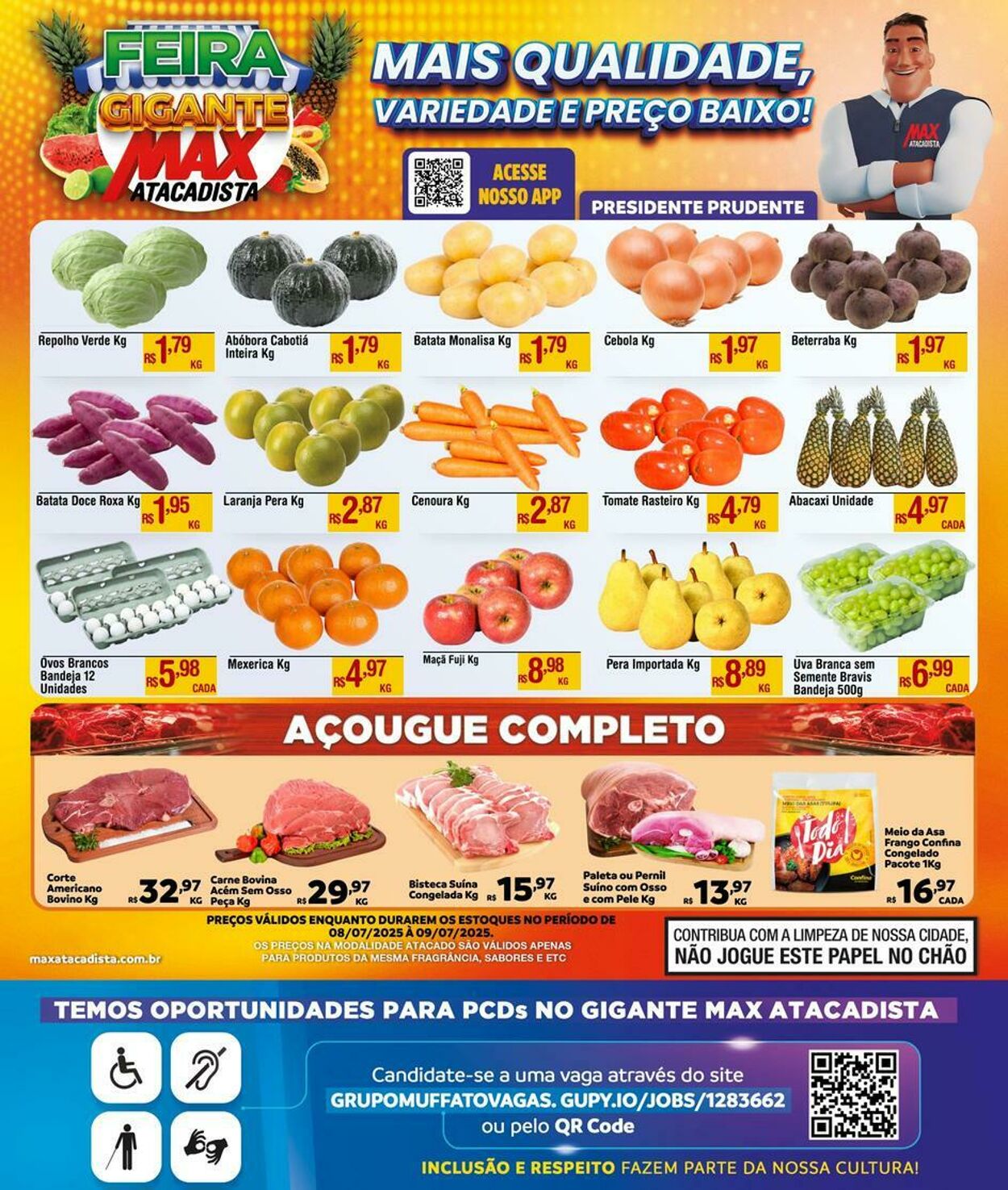 Folheto Max Atacadista 07.07.2025 - 12.07.2025