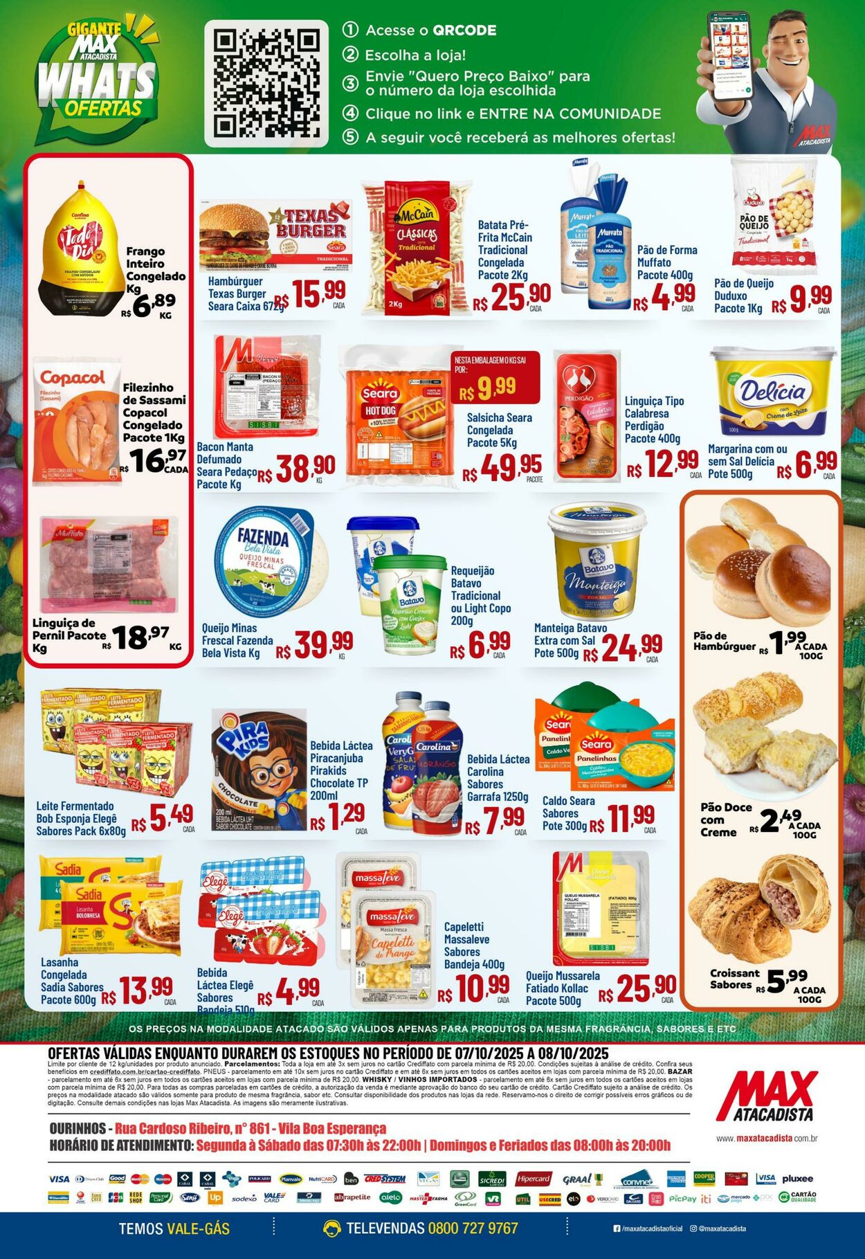 Folheto Max Atacadista 06.10.2025 - 11.10.2025