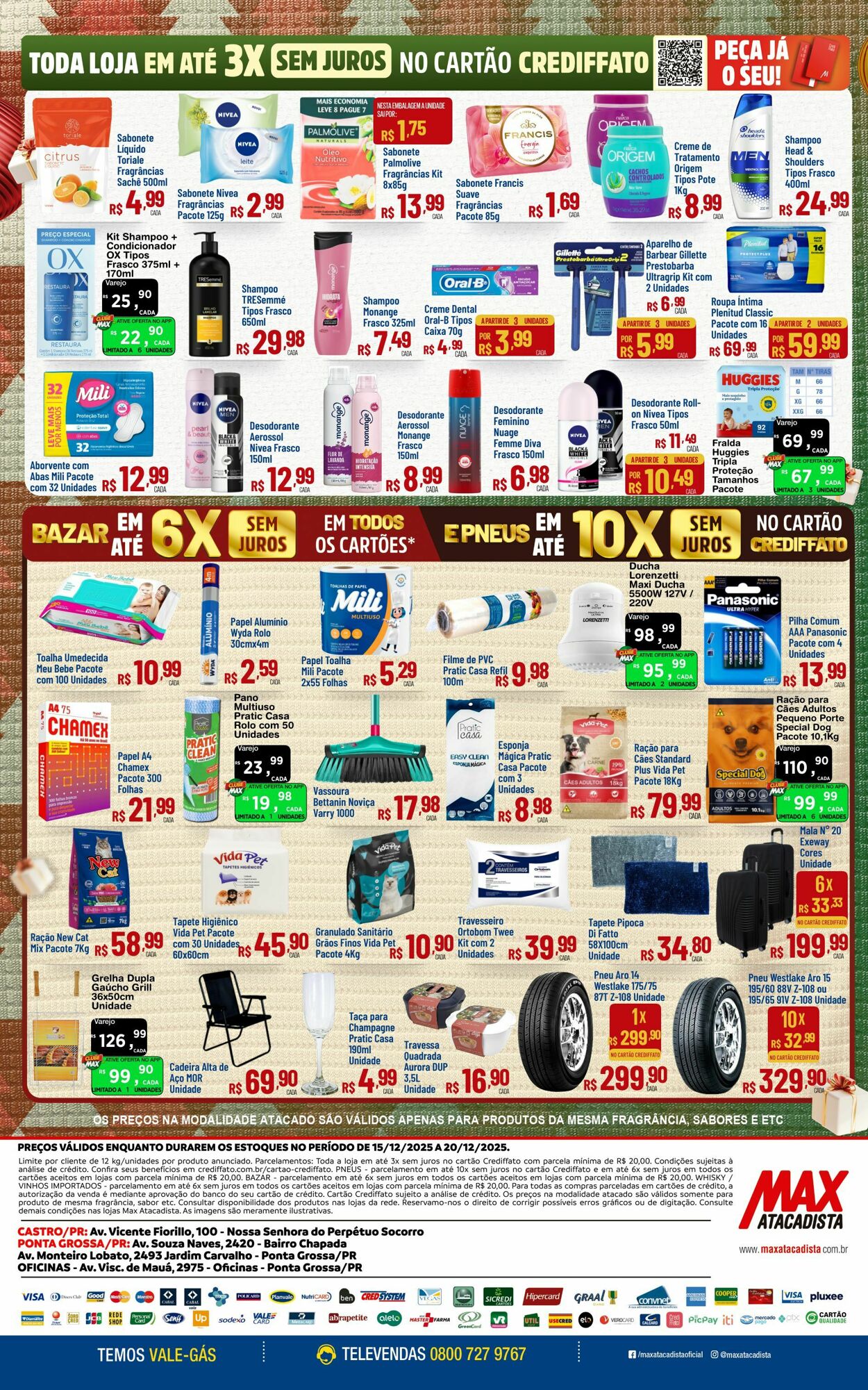 Folheto Max Atacadista 15.12.2025 - 20.12.2025