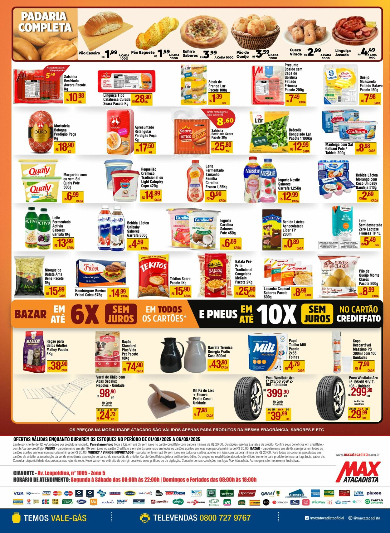 Folheto Max Atacadista 01.09.2025 - 06.09.2025