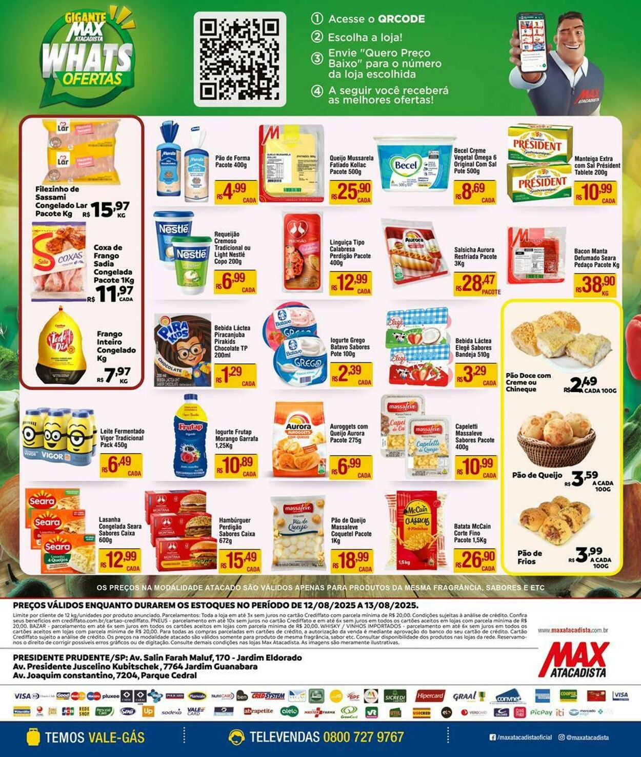 Folheto Max Atacadista 11.08.2025 - 16.08.2025