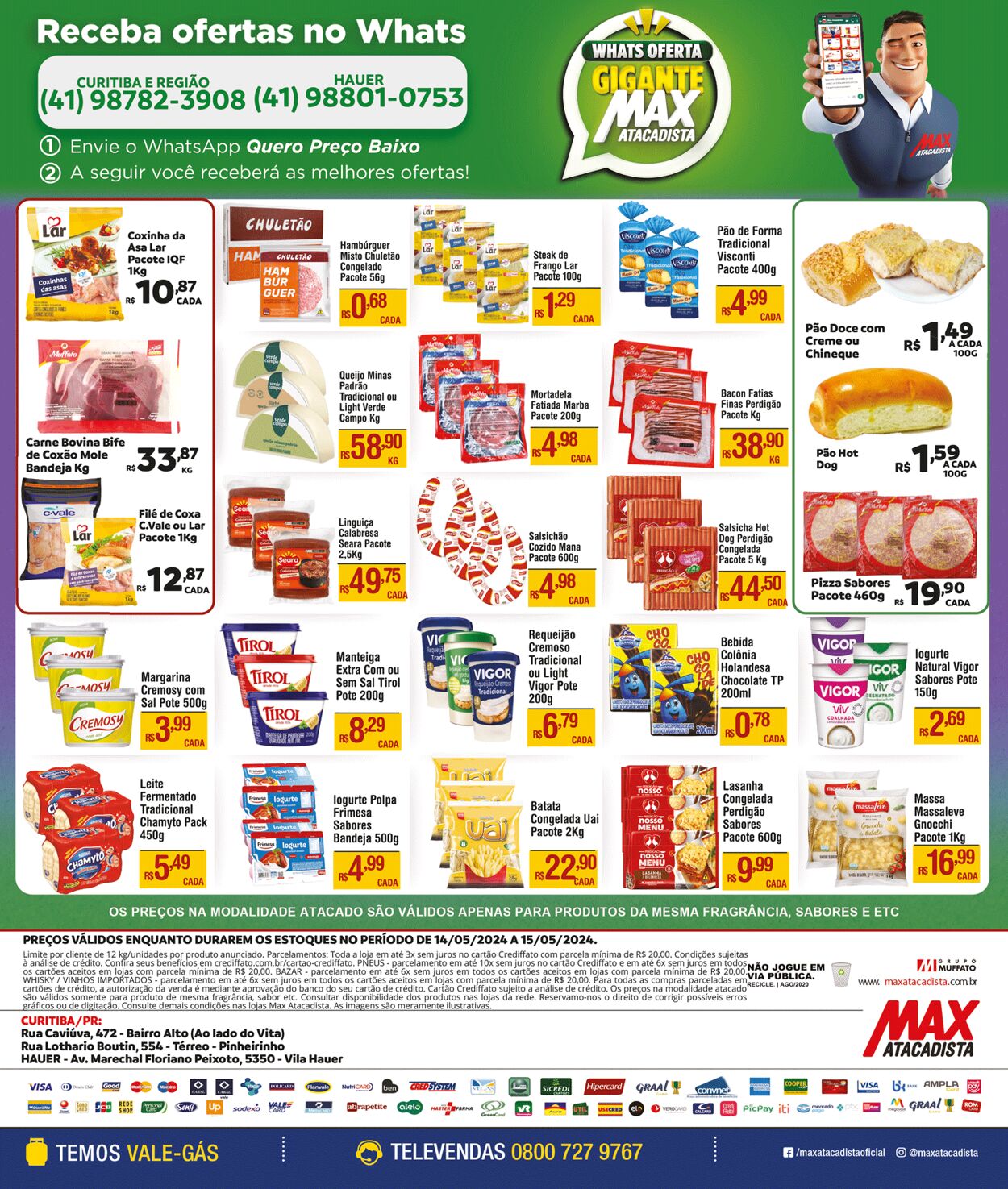 Folheto Max Atacadista 13.05.2024 - 18.05.2024