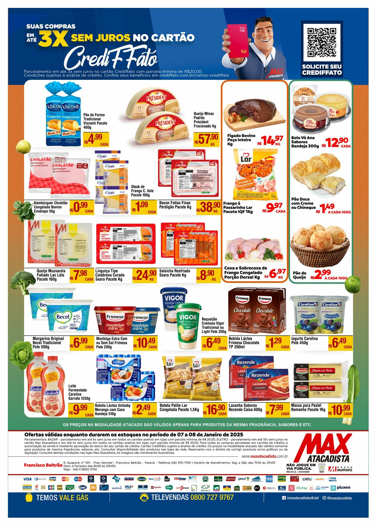 Folheto Max Atacadista 06.01.2025 - 11.01.2025