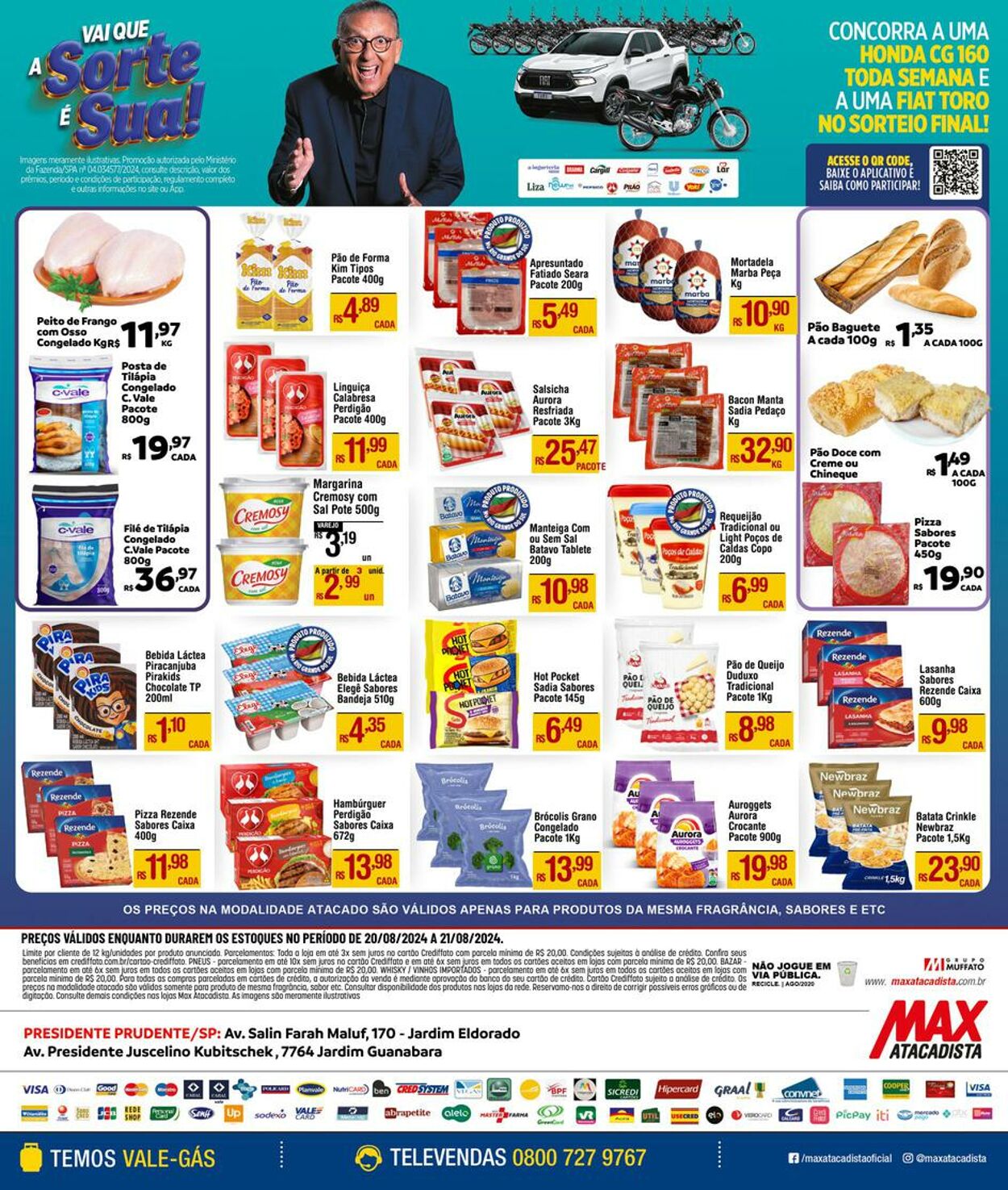 Folheto Max Atacadista 19.08.2024 - 24.08.2024