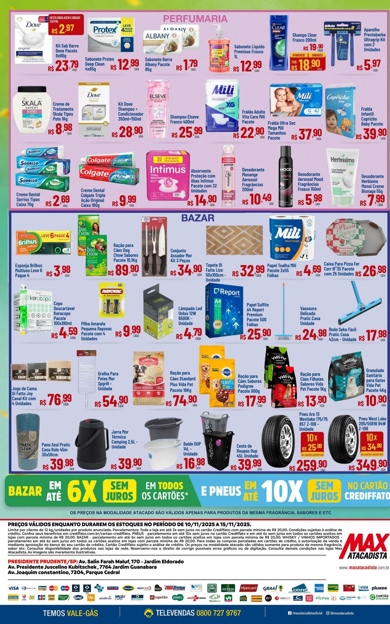 Folheto Max Atacadista 10.11.2025 - 15.11.2025