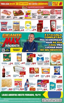 Folheto Max Atacadista 10.11.2025 - 15.11.2025