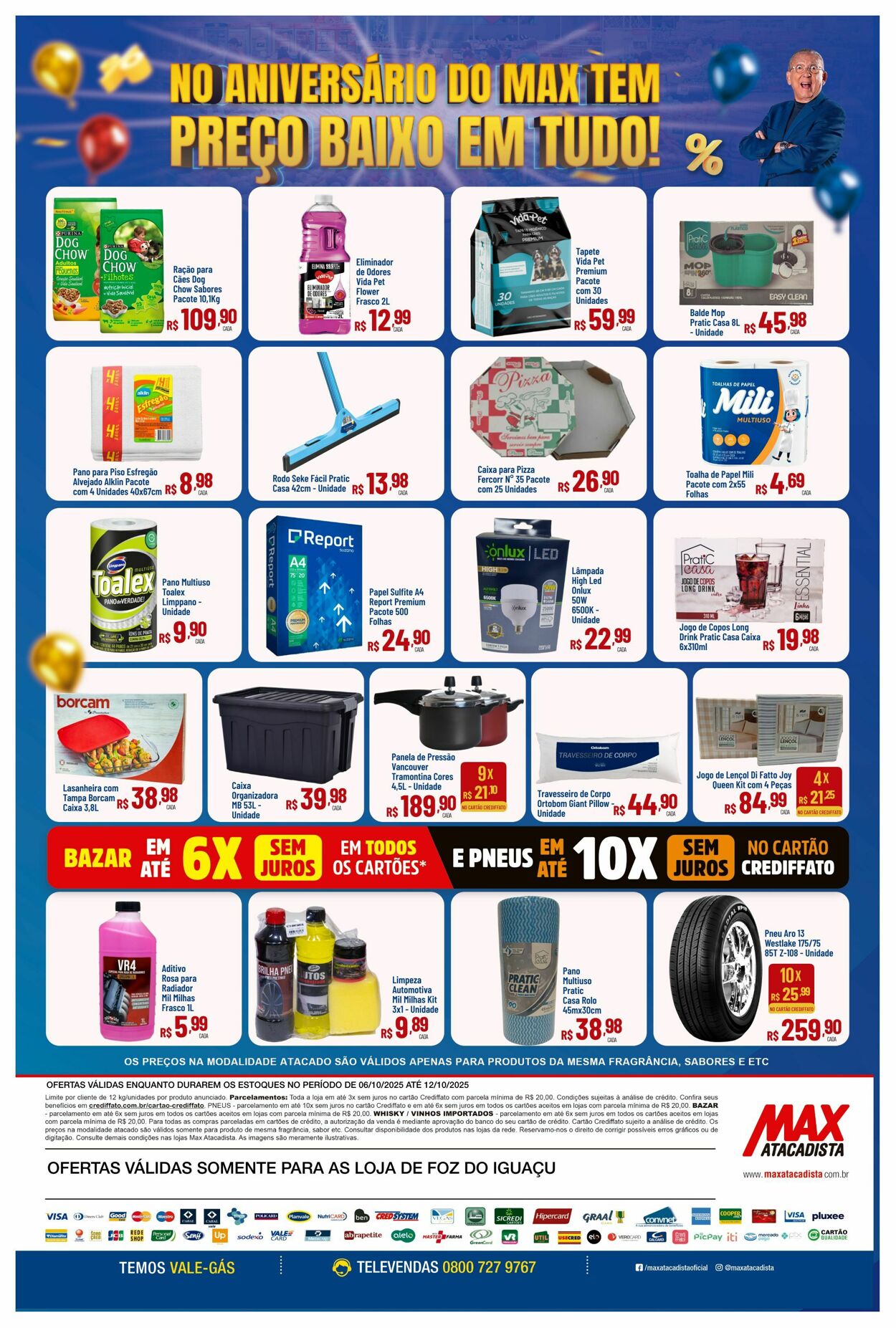 Folheto Max Atacadista 06.10.2025 - 11.10.2025