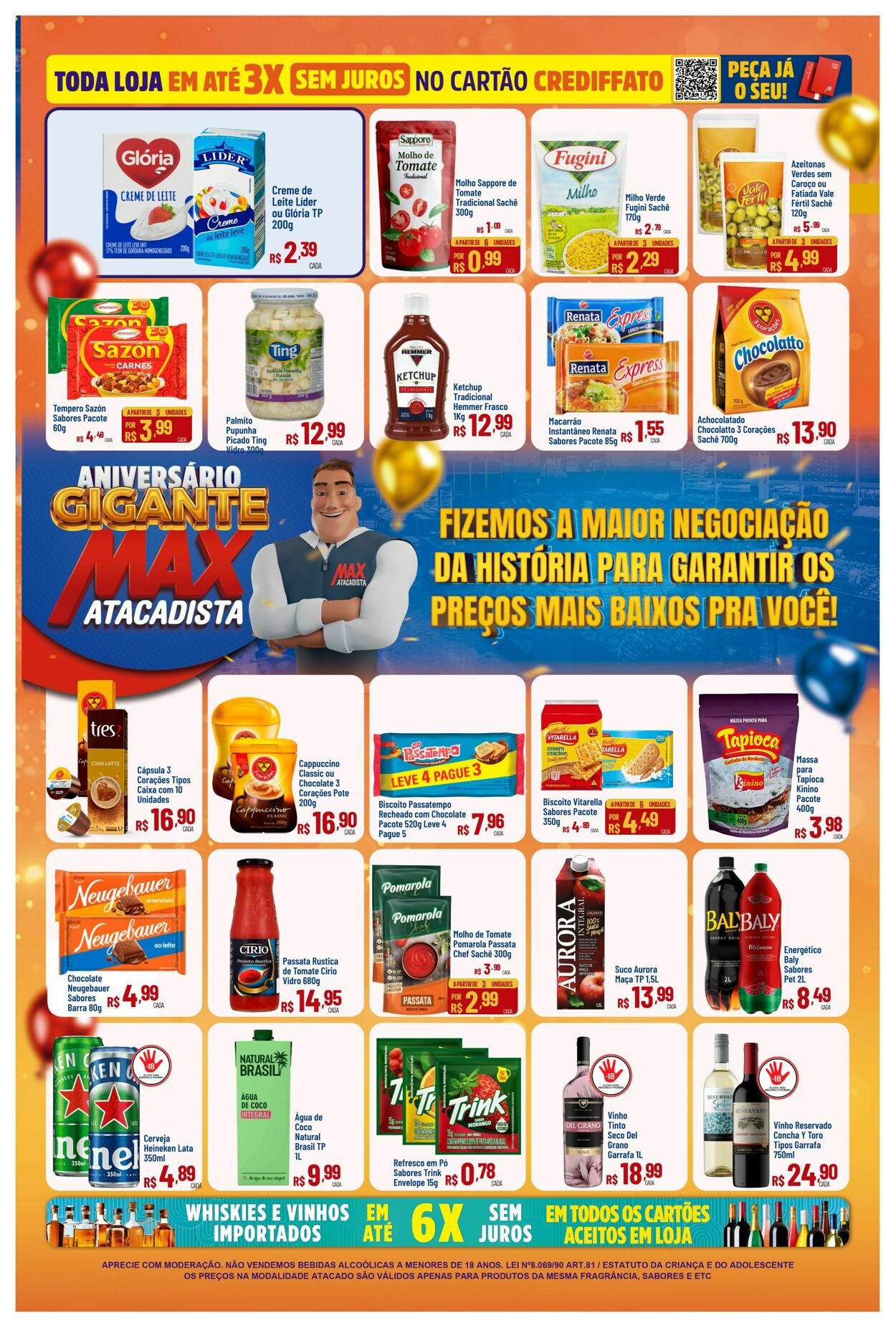 Folheto Max Atacadista 20.10.2025 - 25.10.2025