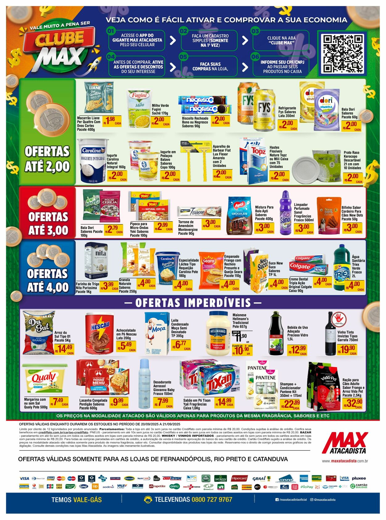 Folheto Max Atacadista 15.09.2025 - 20.09.2025