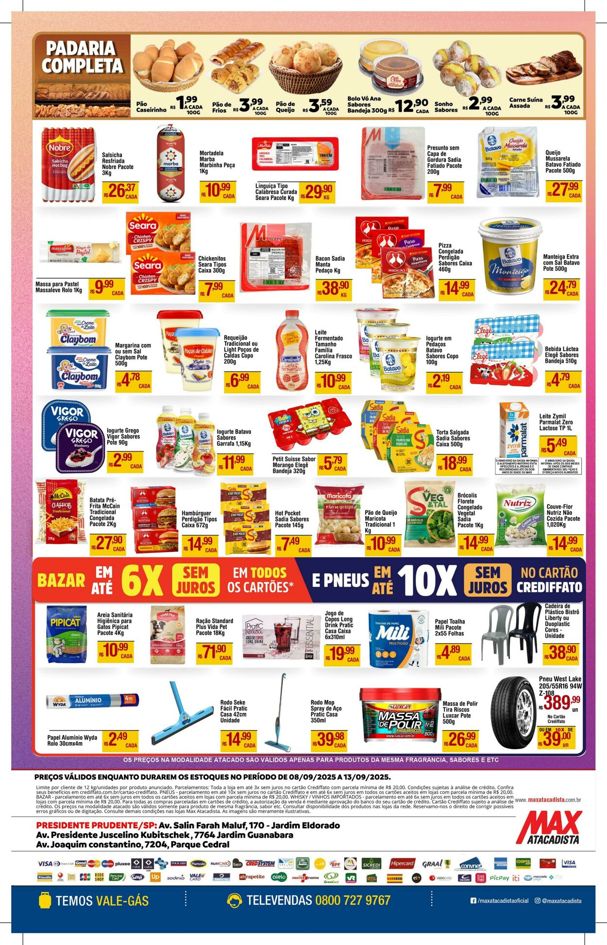 Folheto Max Atacadista 08.09.2025 - 13.09.2025
