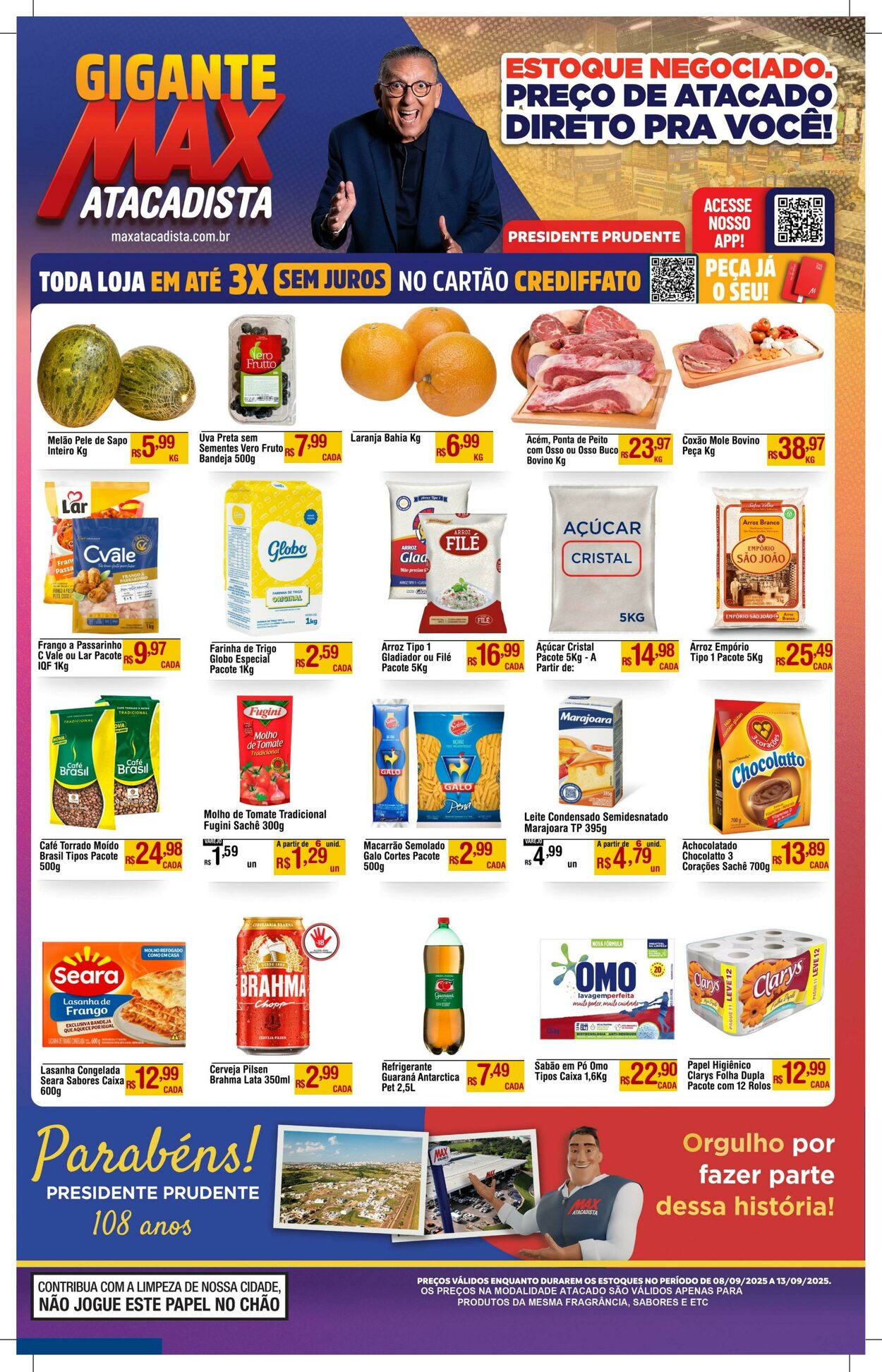 Folheto Max Atacadista 08.09.2025 - 13.09.2025