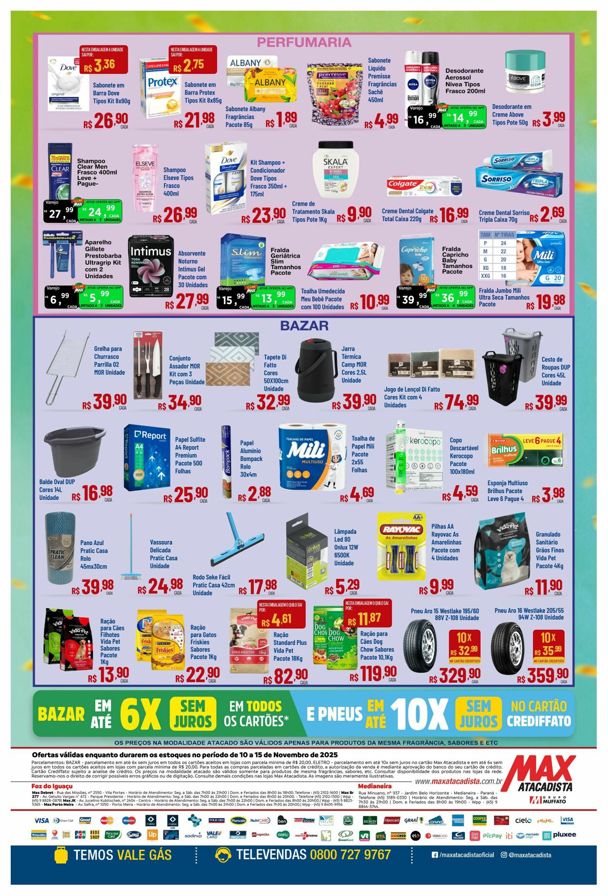 Folheto Max Atacadista 10.11.2025 - 15.11.2025