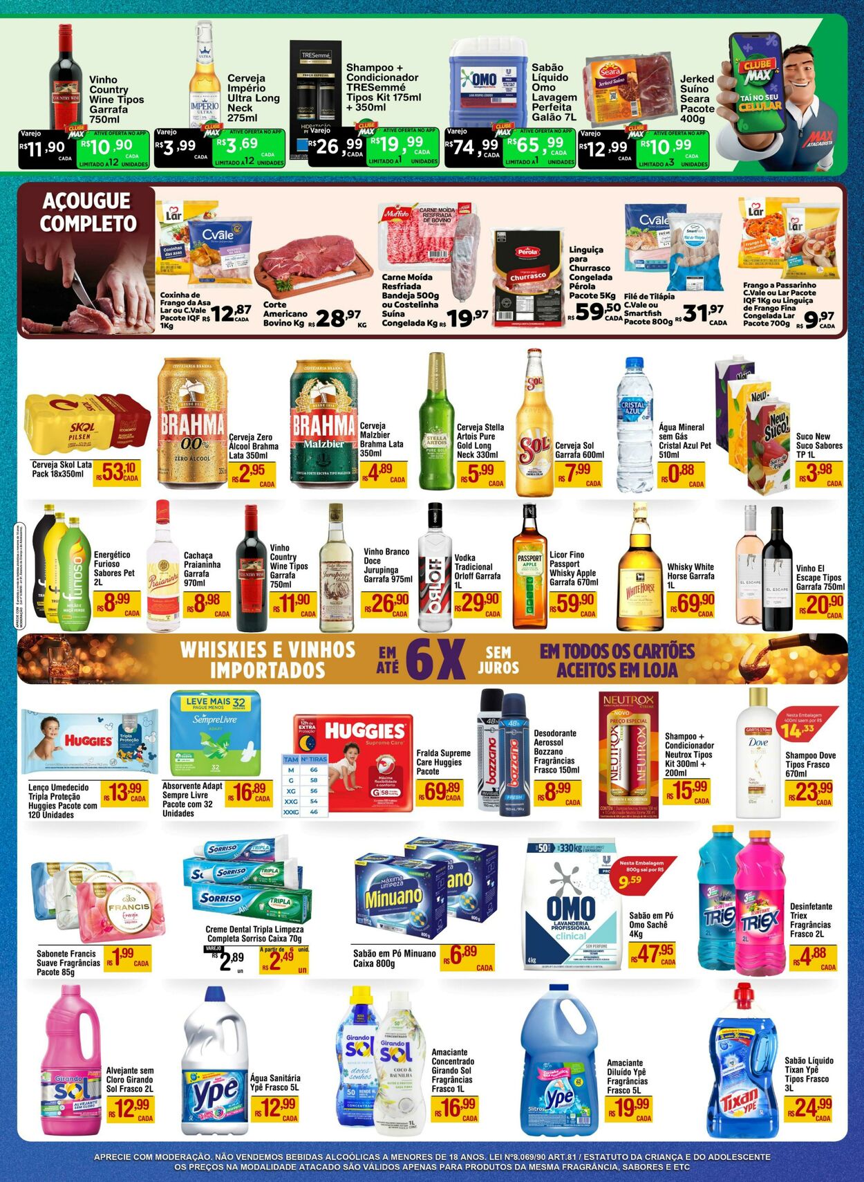 Folheto Max Atacadista 04.08.2025 - 09.08.2025