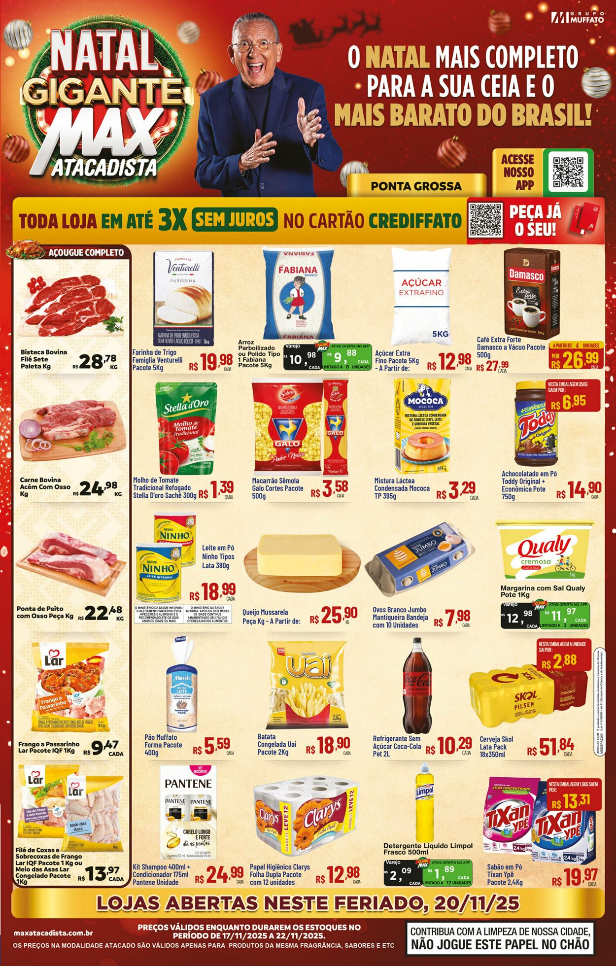 Folheto Max Atacadista 17.11.2025 - 22.11.2025
