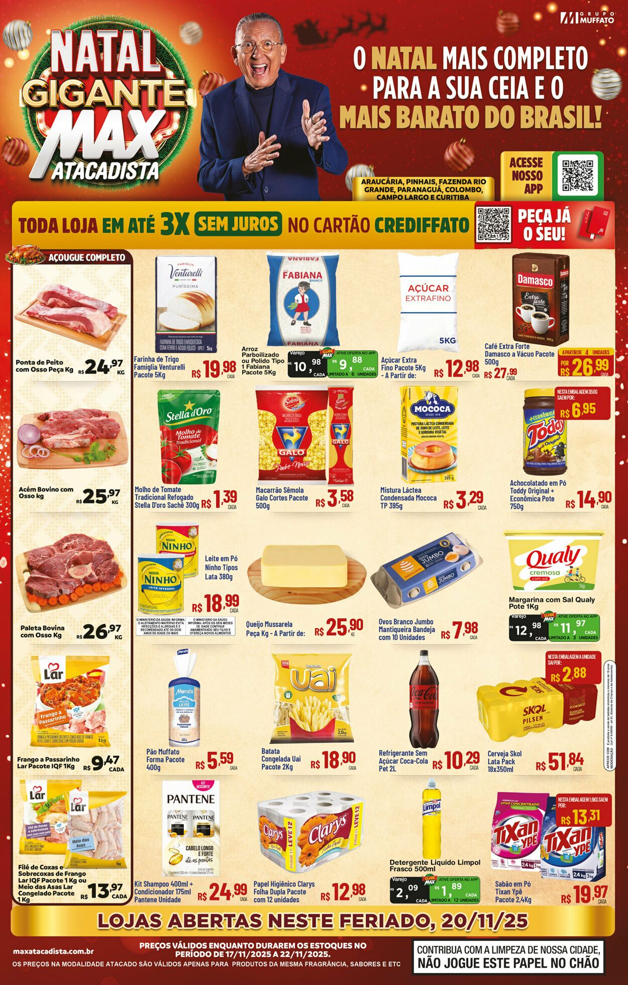 Folheto Max Atacadista 17.11.2025 - 22.11.2025