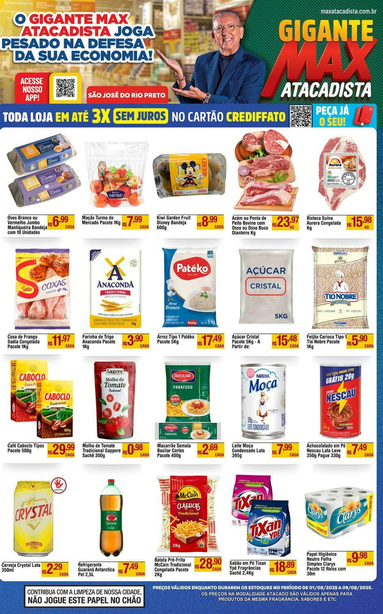 Folheto Max Atacadista 04.08.2025 - 09.08.2025