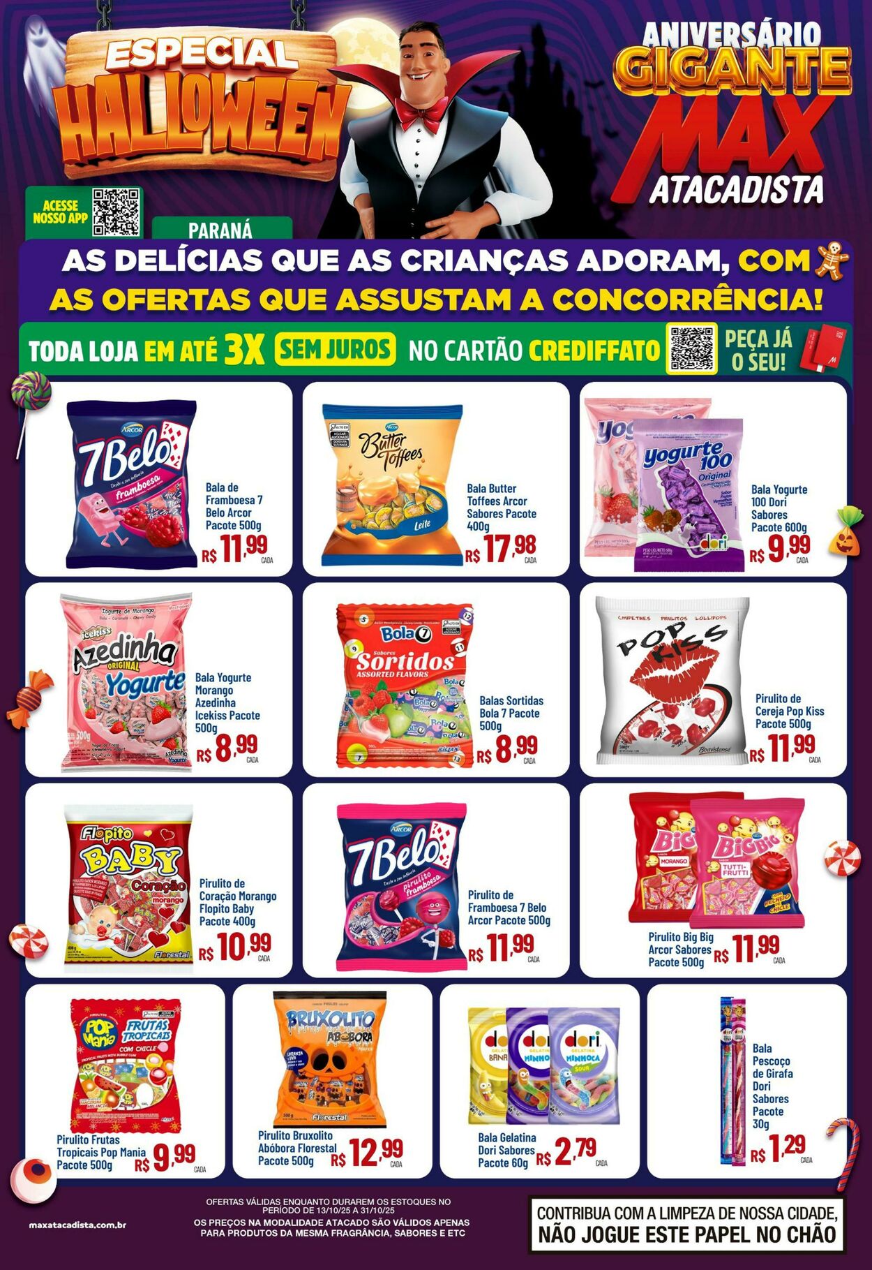 Folheto Max Atacadista 13.10.2025 - 18.10.2025