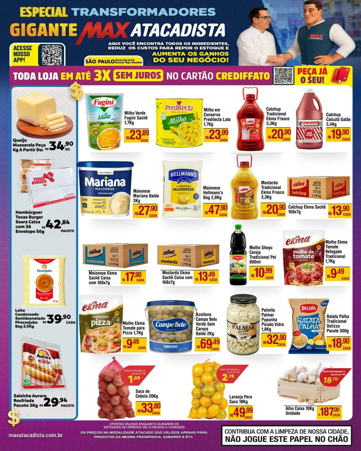 Folheto Max Atacadista 01.09.2025 - 06.09.2025