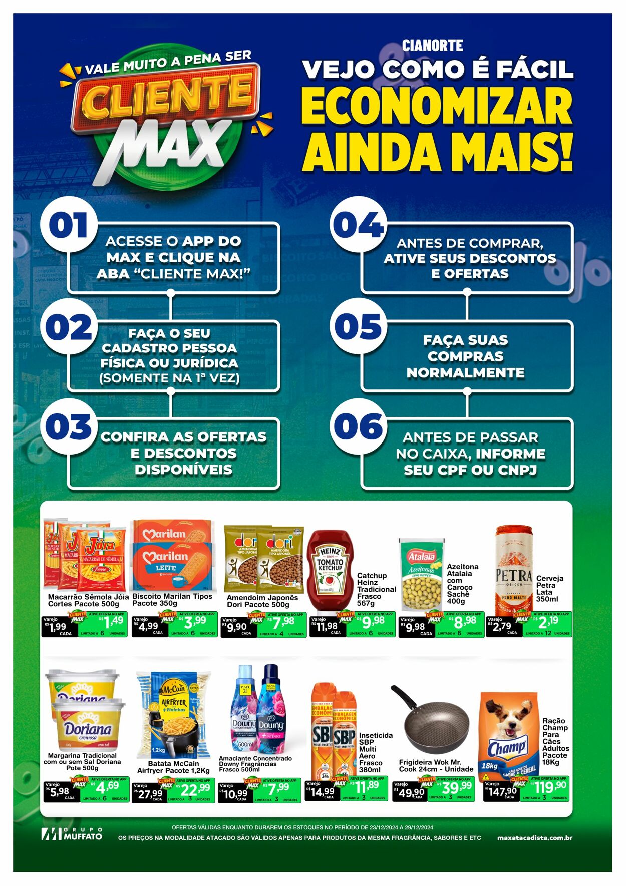 Max Atacadista Folhetos promocionais