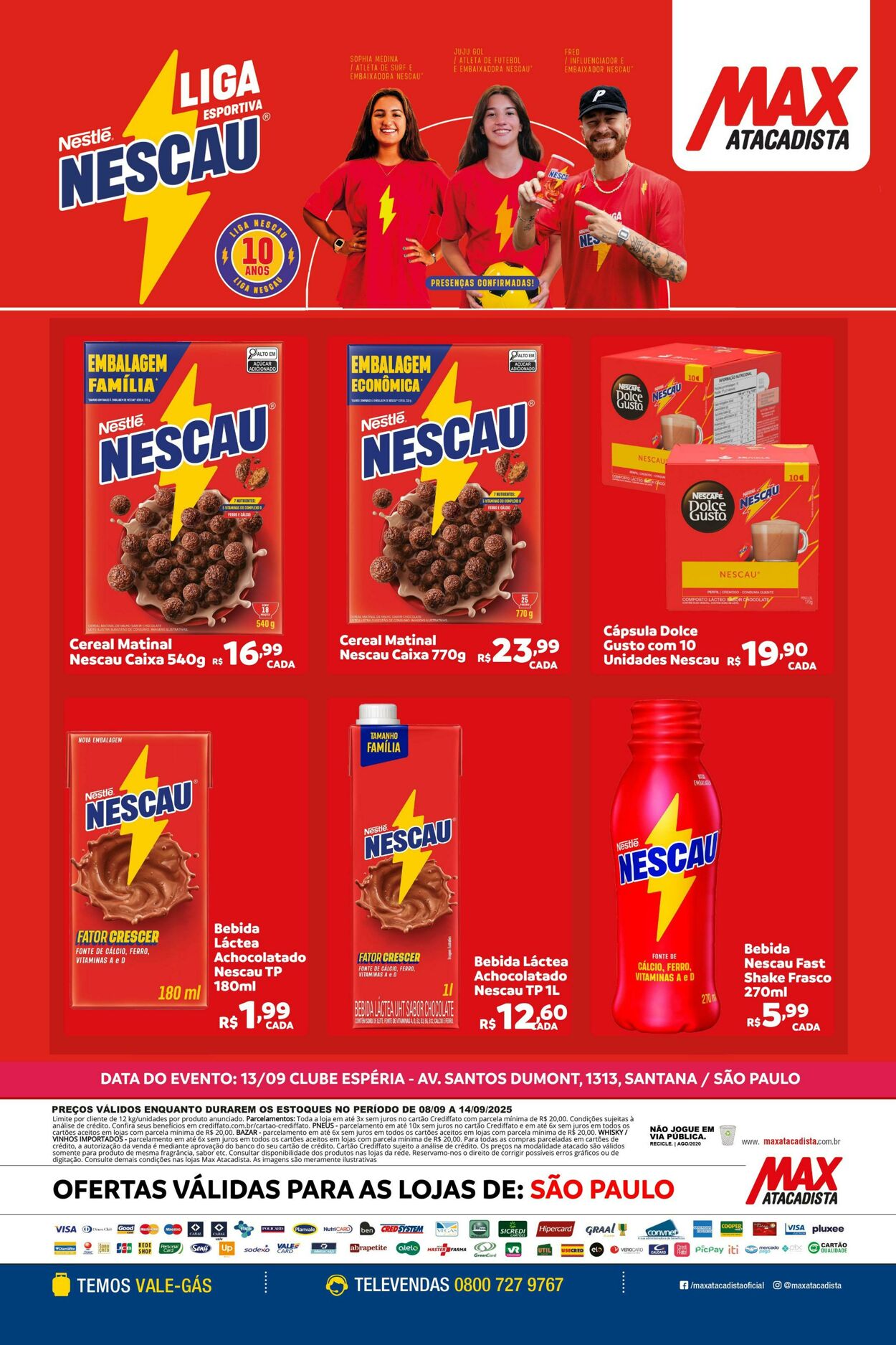 Folheto Max Atacadista 08.09.2025 - 13.09.2025