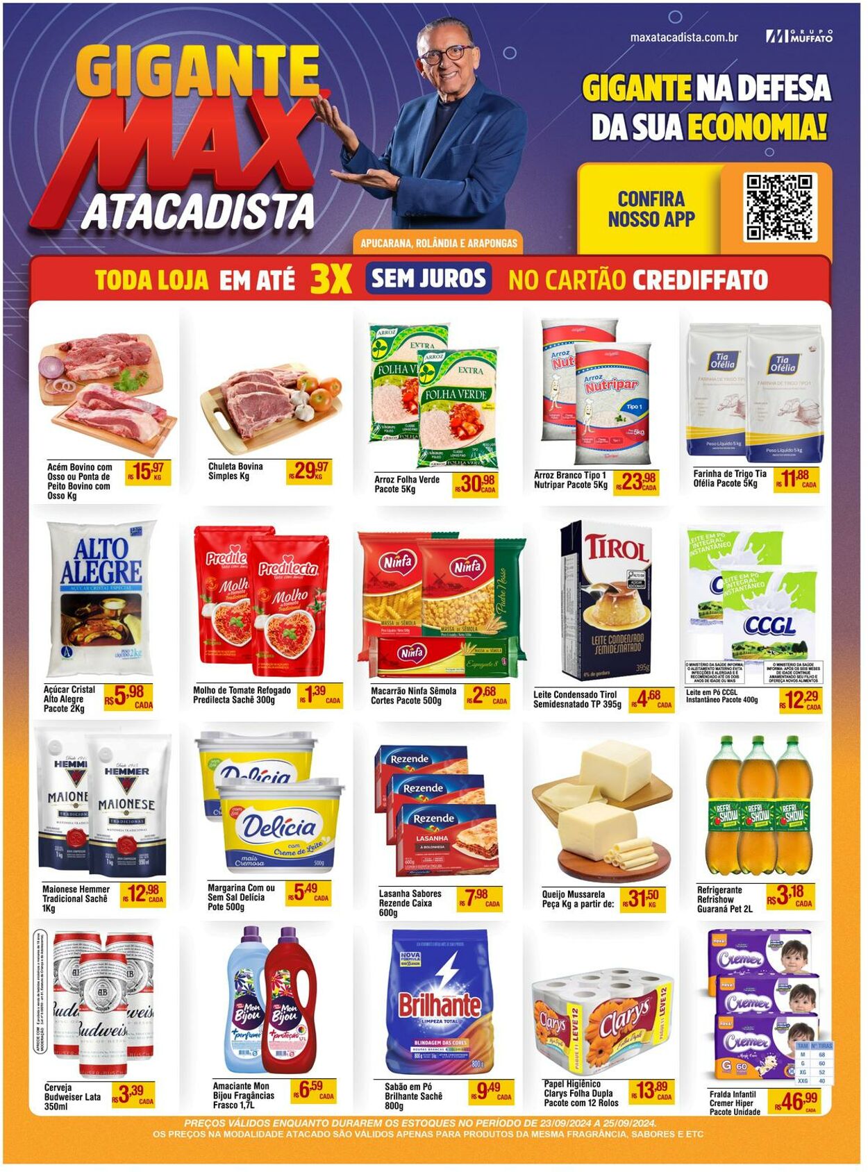 Folheto Max Atacadista 23.09.2024 - 28.09.2024