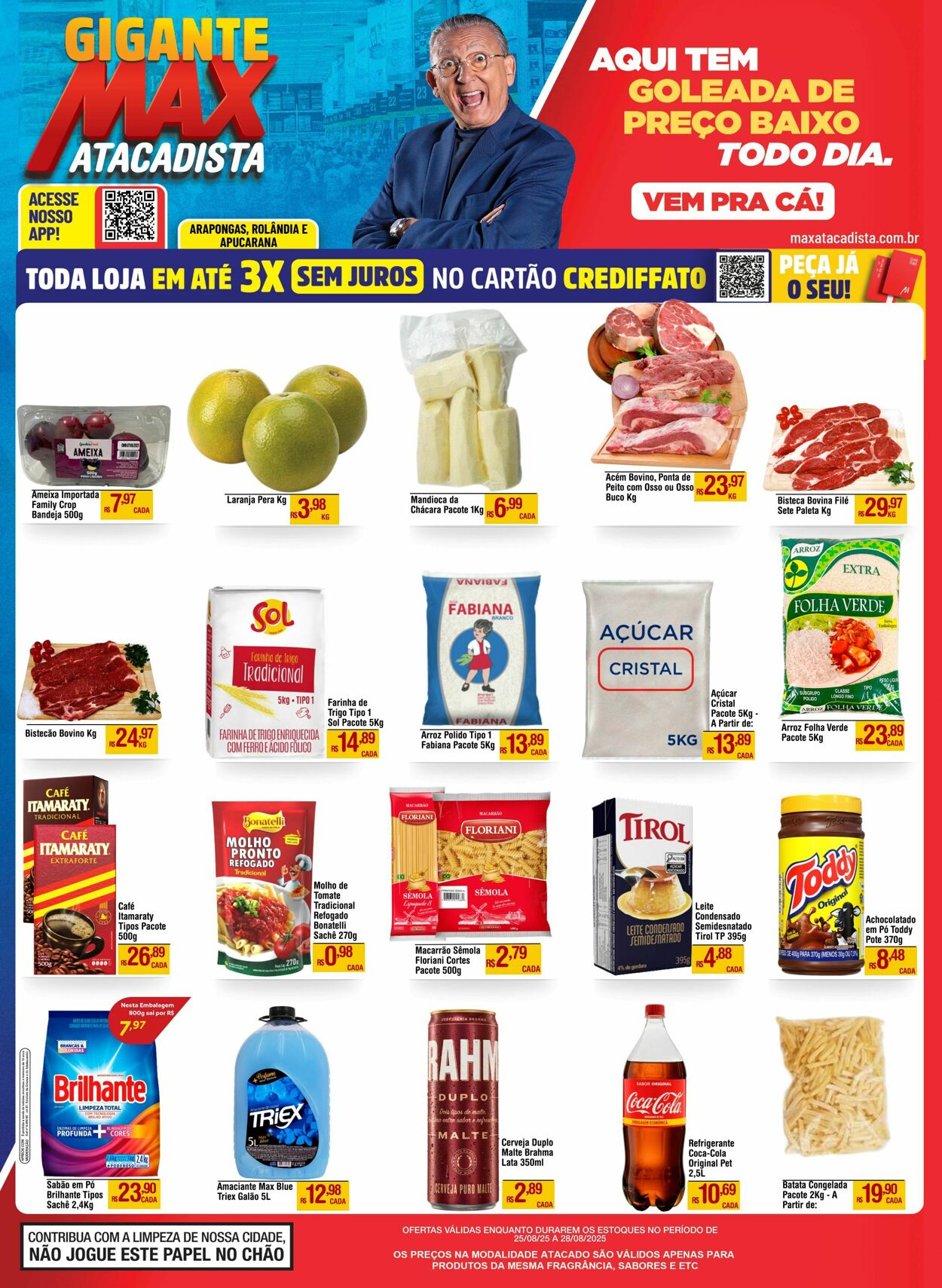 Folheto Max Atacadista 25.08.2025 - 30.08.2025