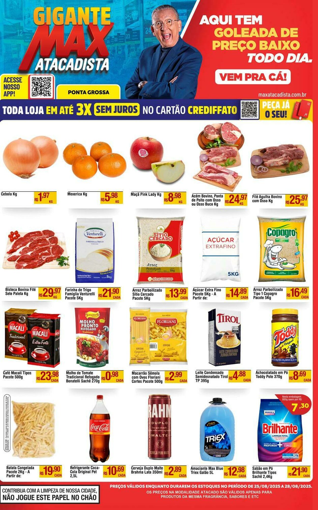 Folheto Max Atacadista 25.08.2025 - 30.08.2025