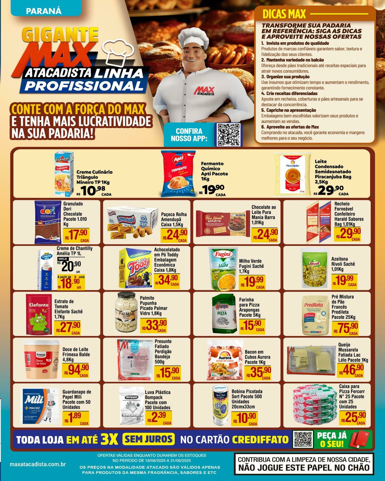 Folheto Max Atacadista 18.08.2025 - 23.08.2025