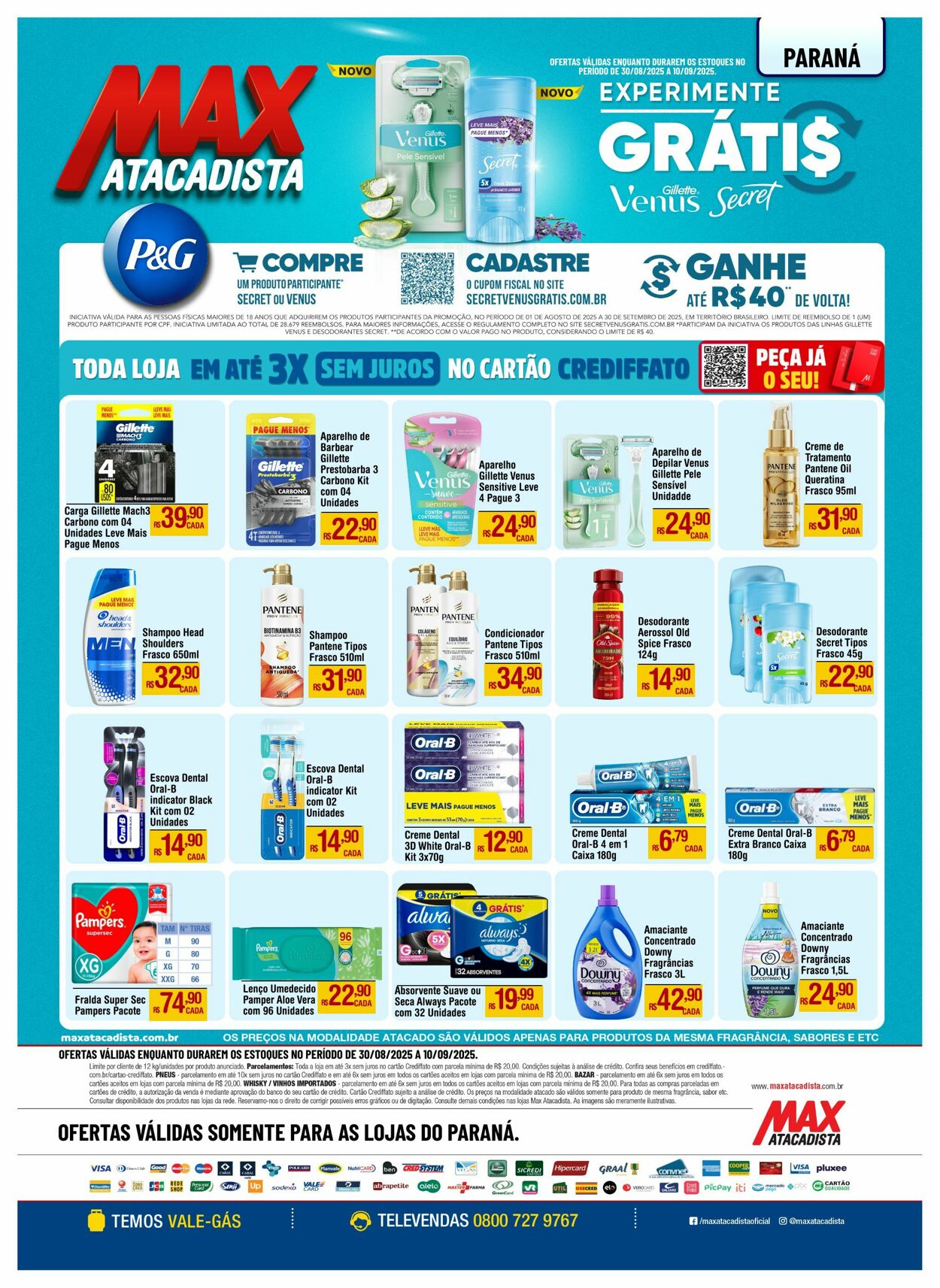 Folheto Max Atacadista 01.09.2025 - 06.09.2025