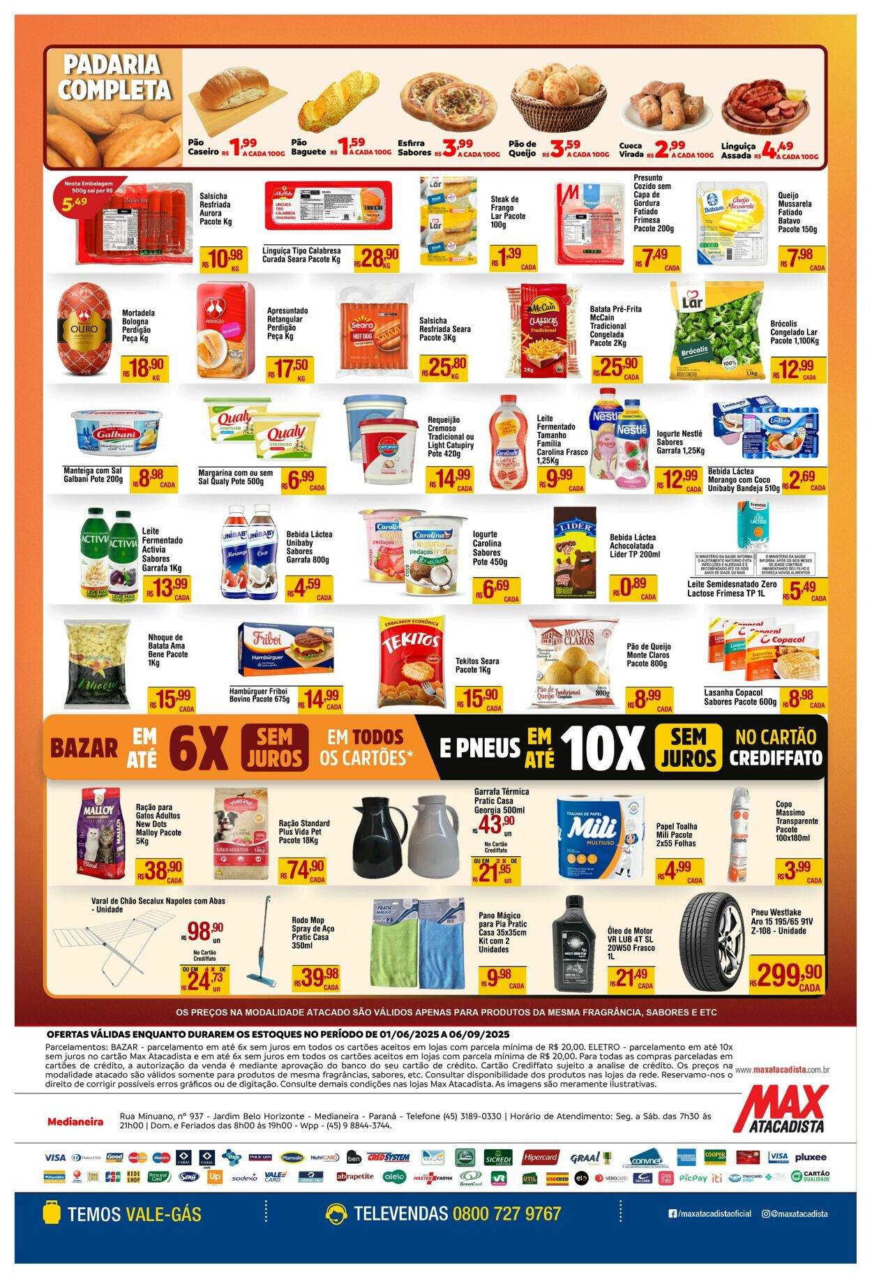 Folheto Max Atacadista 01.09.2025 - 06.09.2025