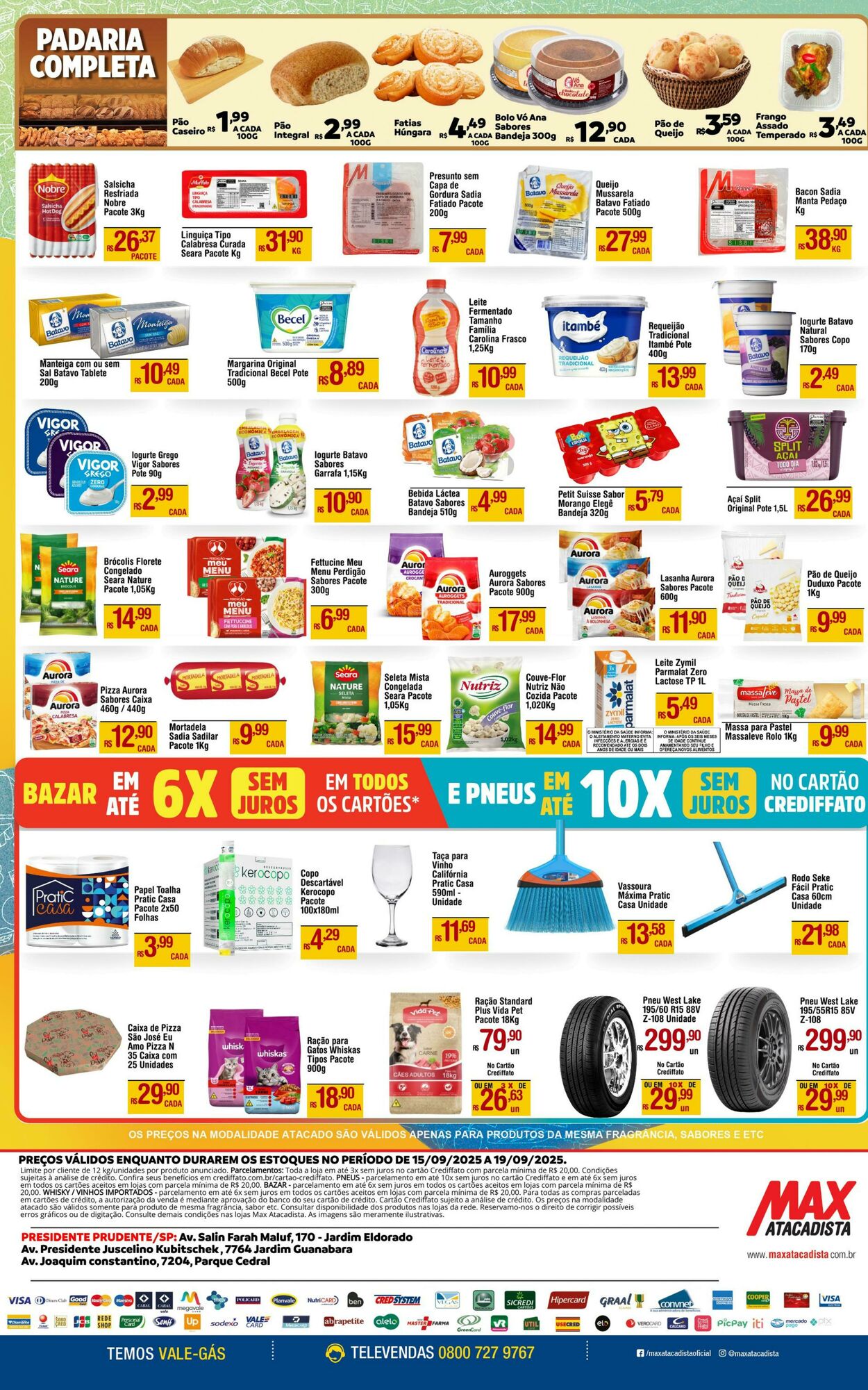 Folheto Max Atacadista 15.09.2025 - 20.09.2025