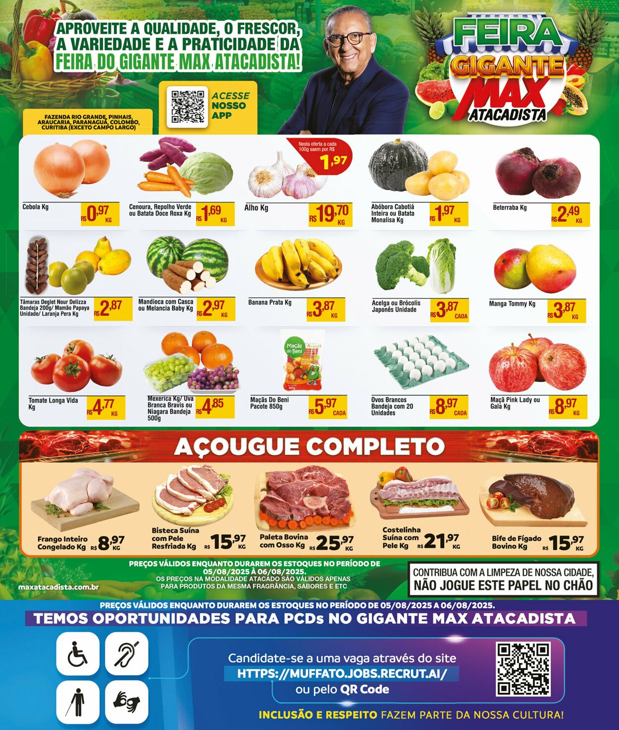 Folheto Max Atacadista 04.08.2025 - 09.08.2025
