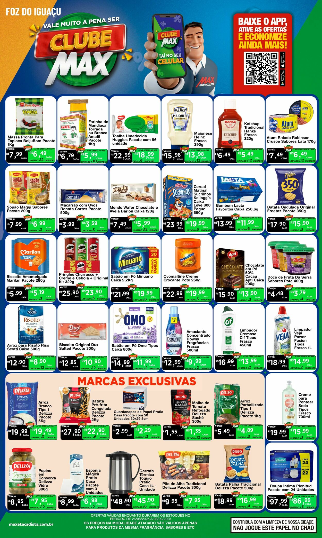 Folheto Max Atacadista 25.08.2025 - 30.08.2025