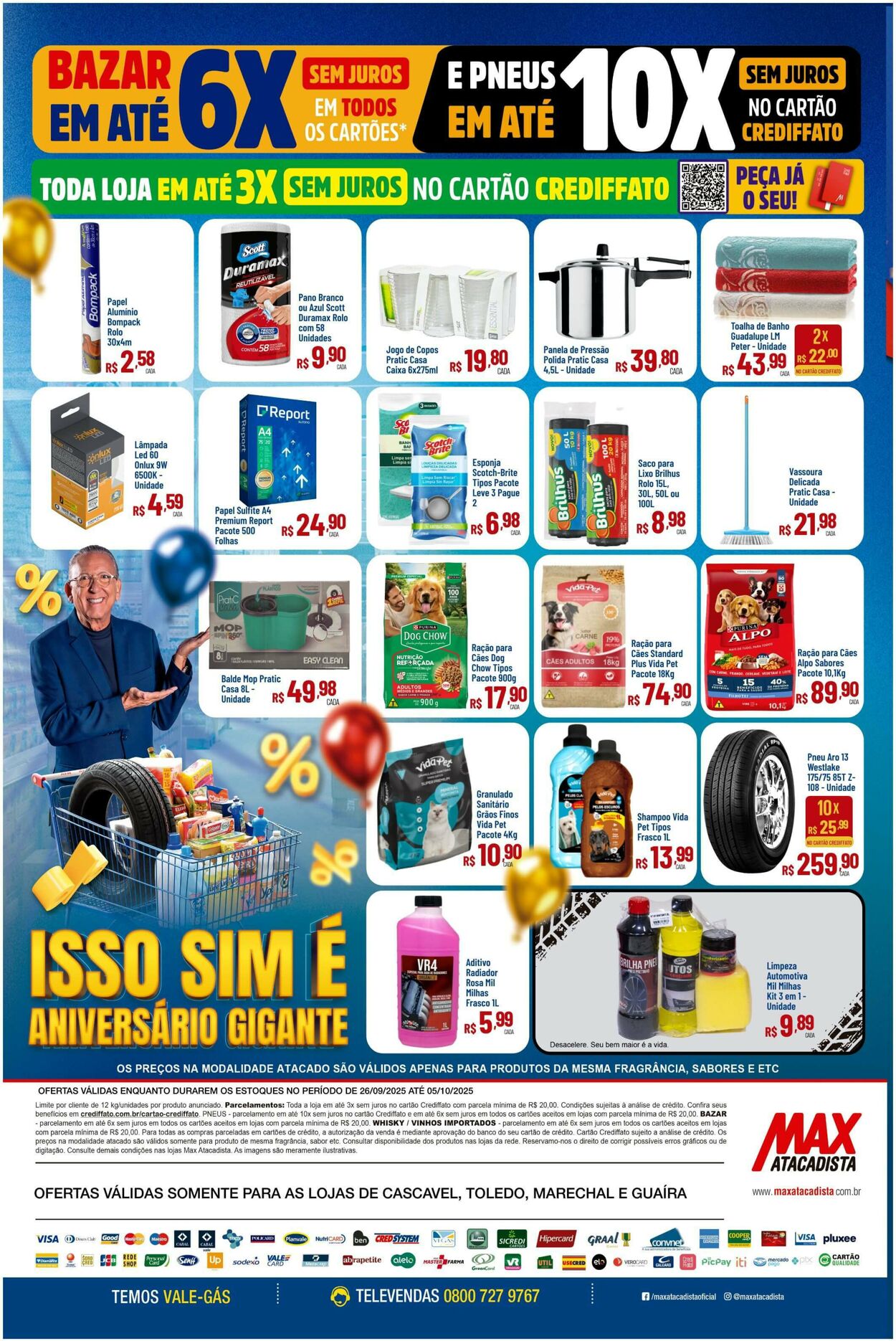 Folheto Max Atacadista 22.09.2025 - 27.09.2025