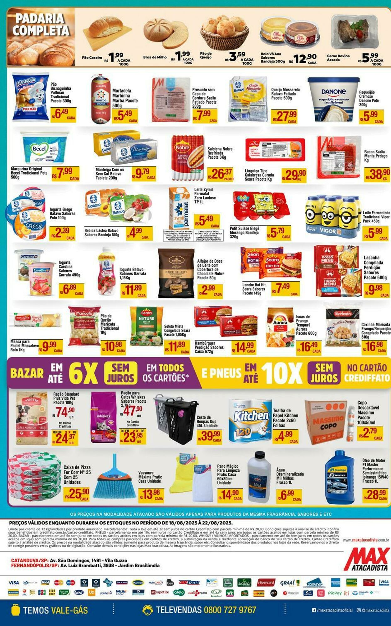 Folheto Max Atacadista 18.08.2025 - 23.08.2025