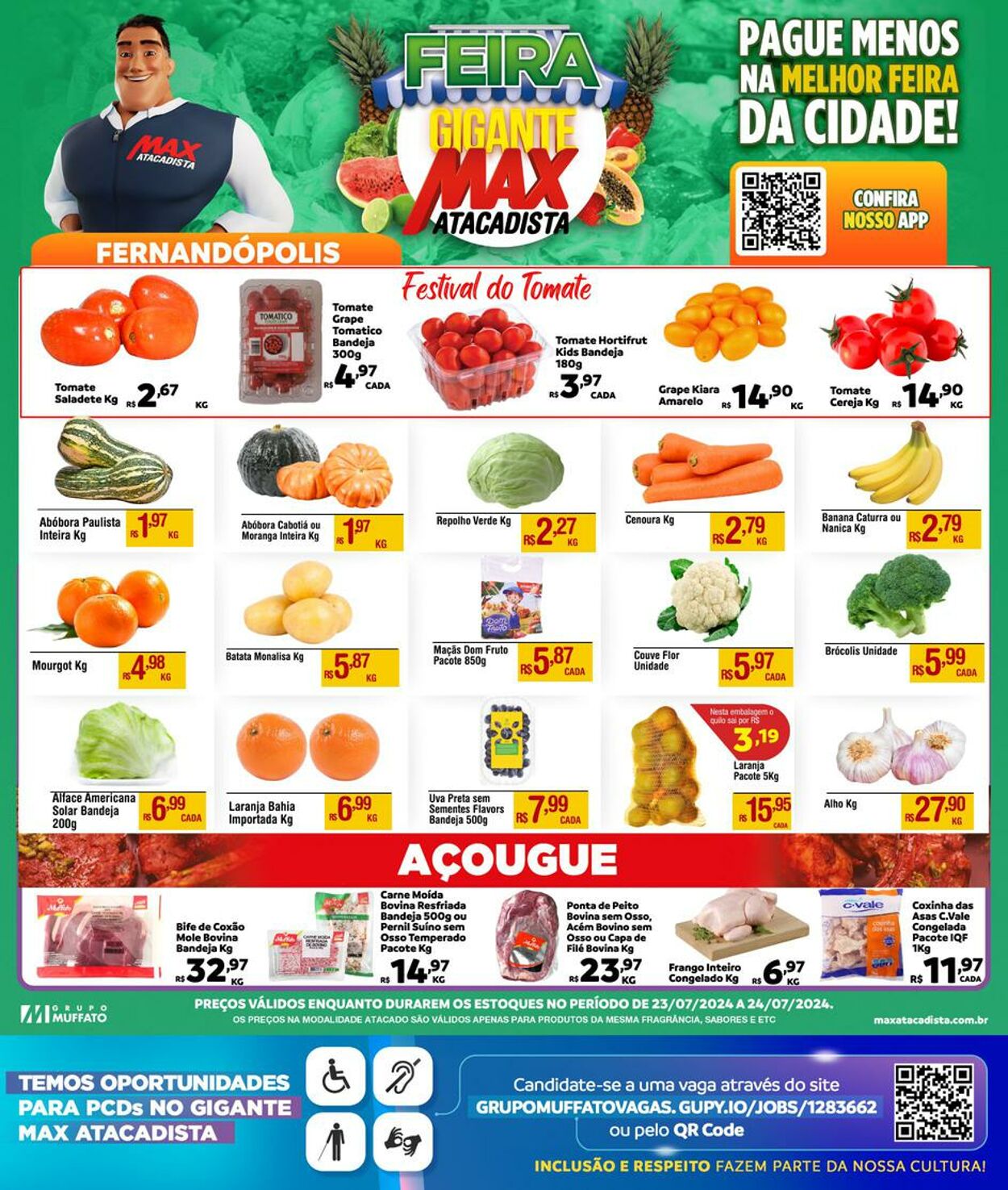 Folheto Max Atacadista 22.07.2024 - 27.07.2024