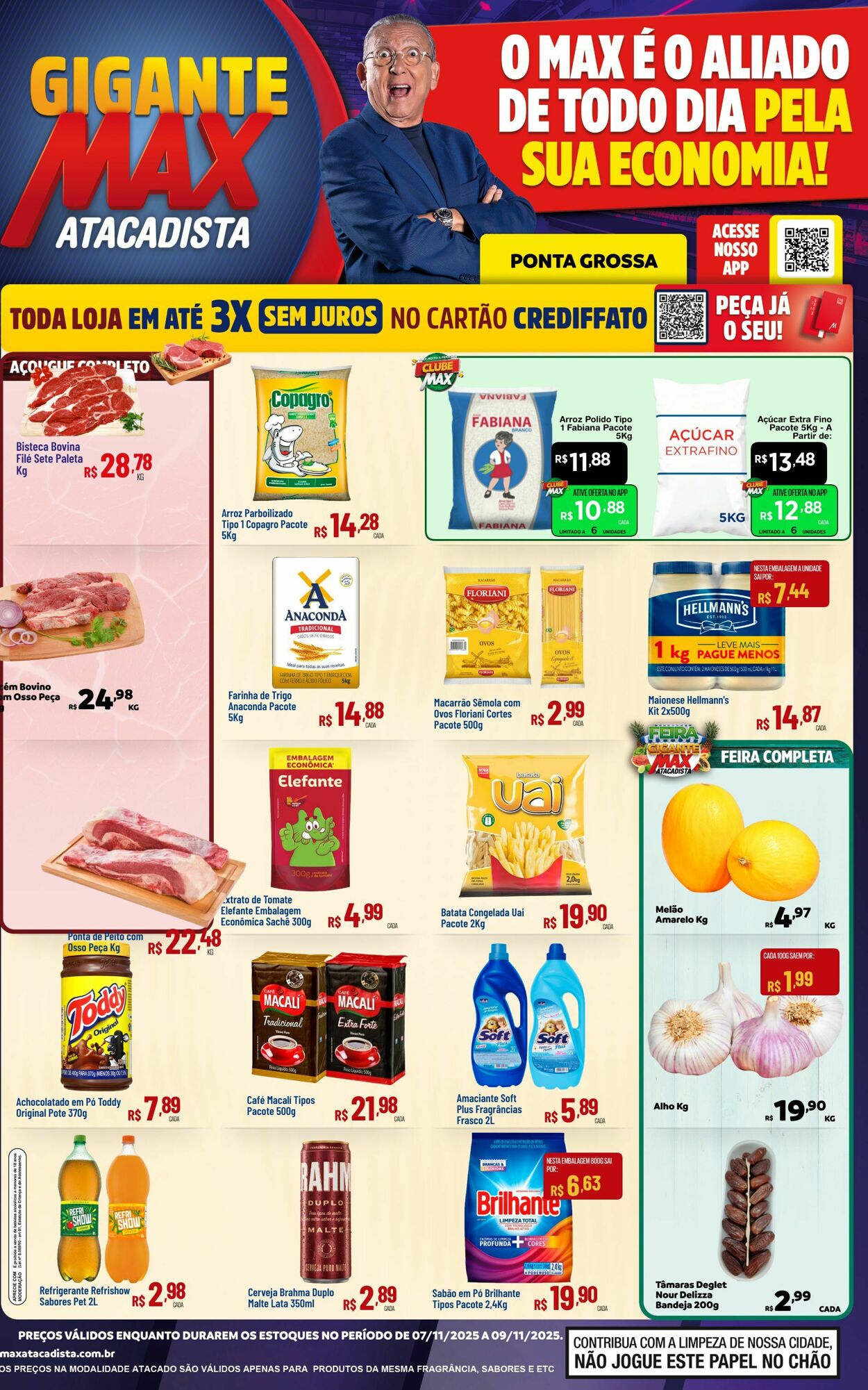 Folheto Max Atacadista 03.11.2025 - 08.11.2025