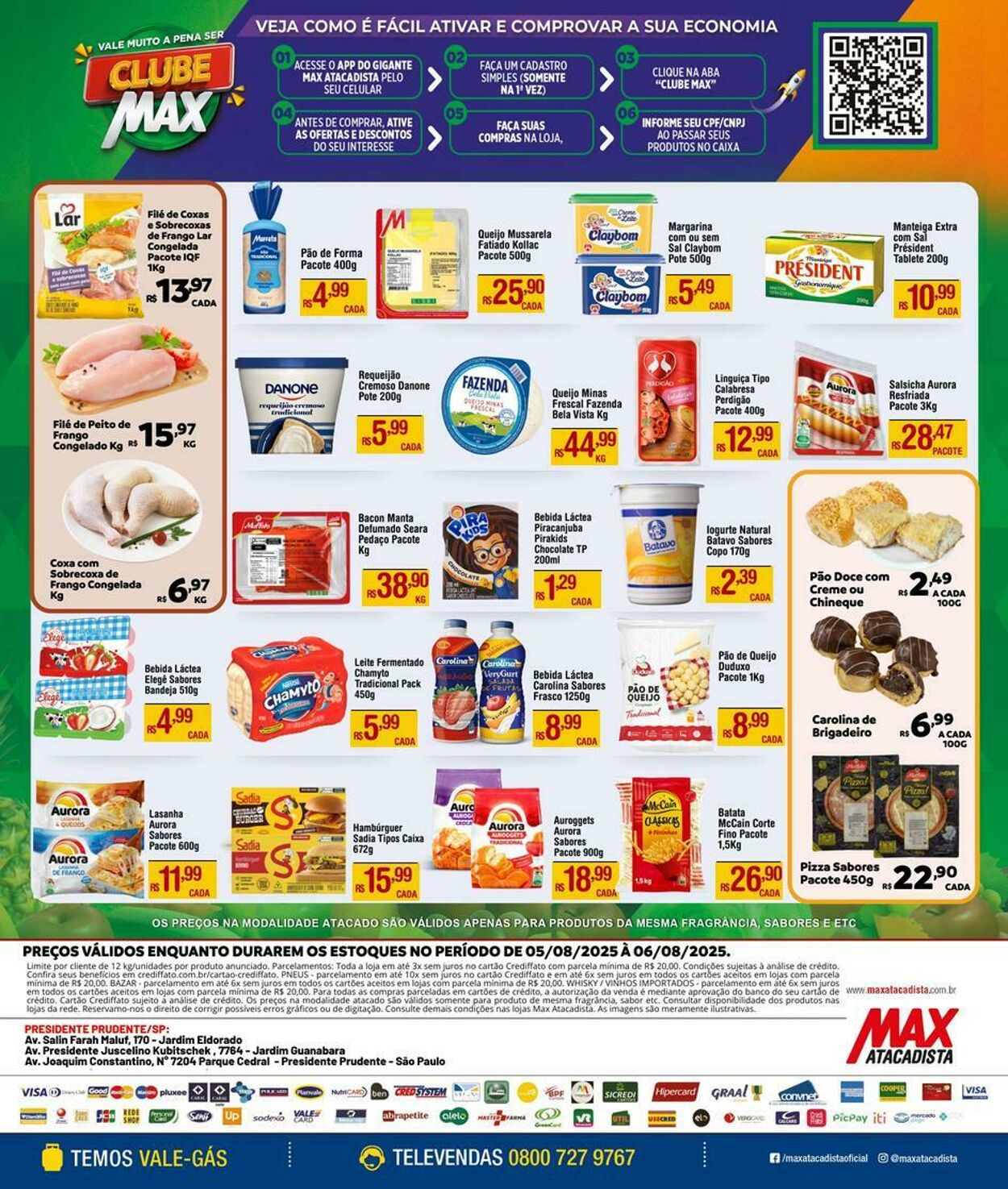 Folheto Max Atacadista 04.08.2025 - 09.08.2025