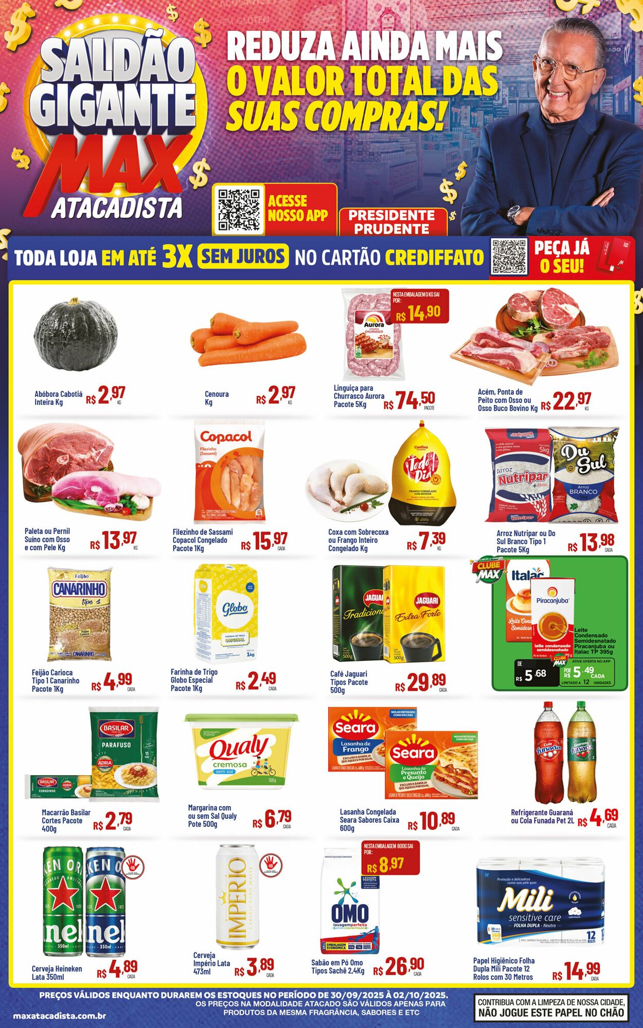 Folheto Max Atacadista 29.09.2025 - 04.10.2025