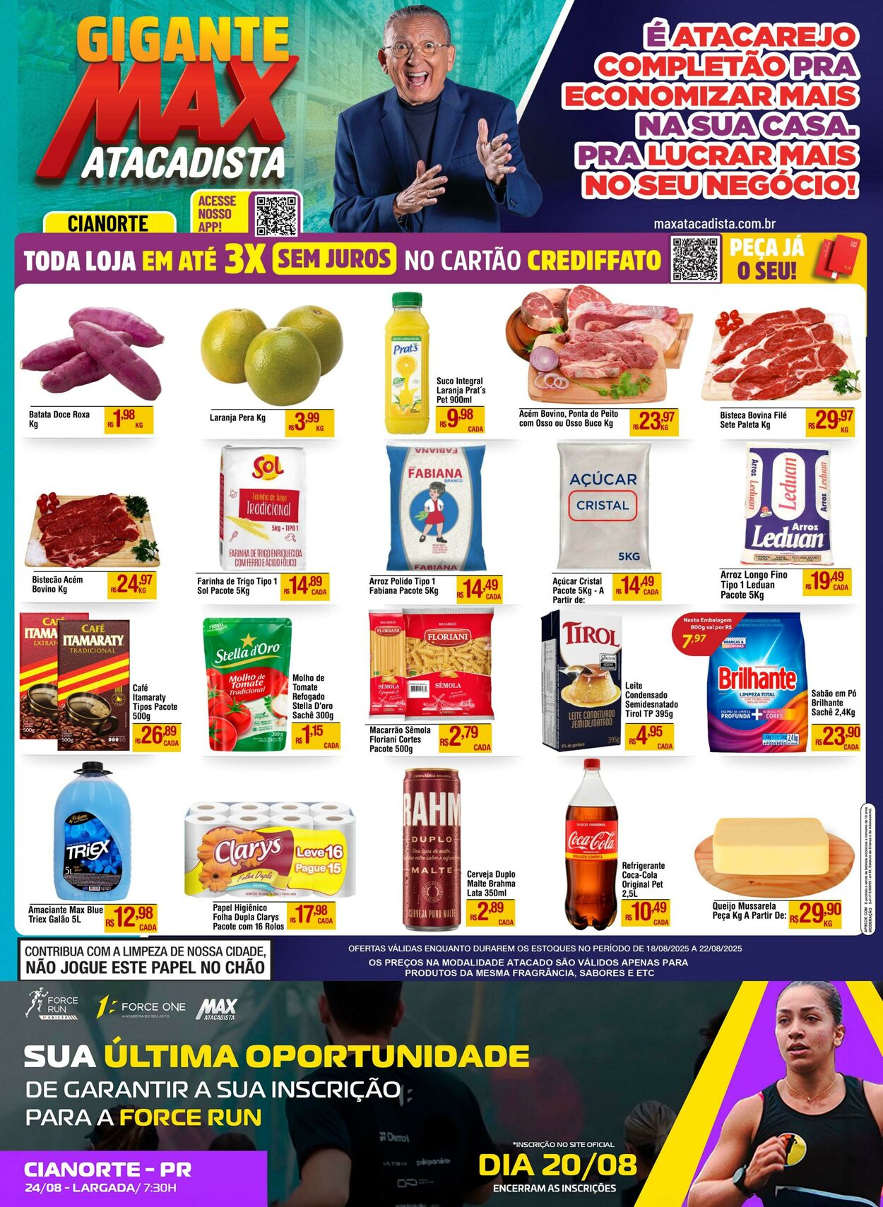 Folheto Max Atacadista 18.08.2025 - 23.08.2025