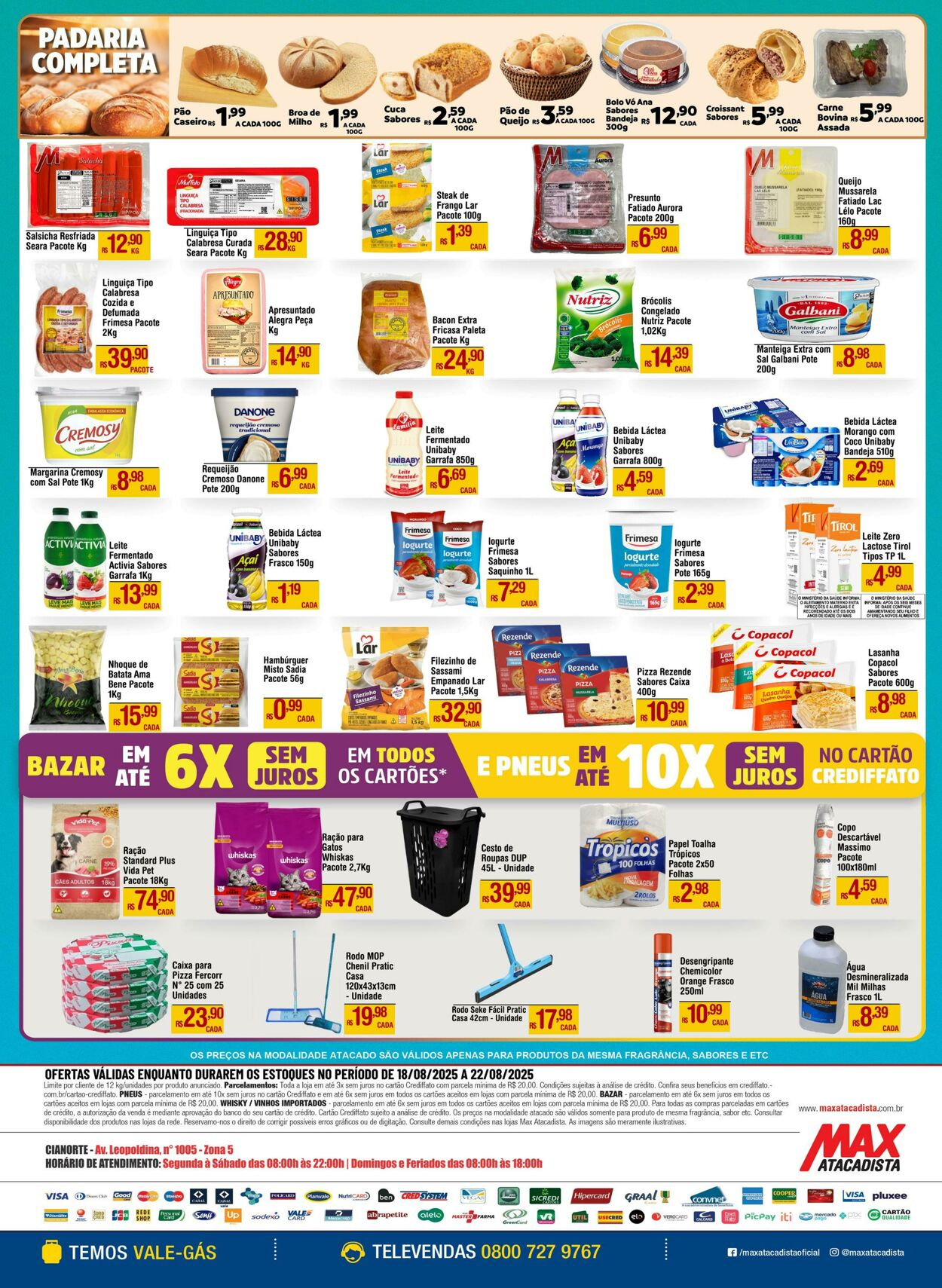 Folheto Max Atacadista 18.08.2025 - 23.08.2025